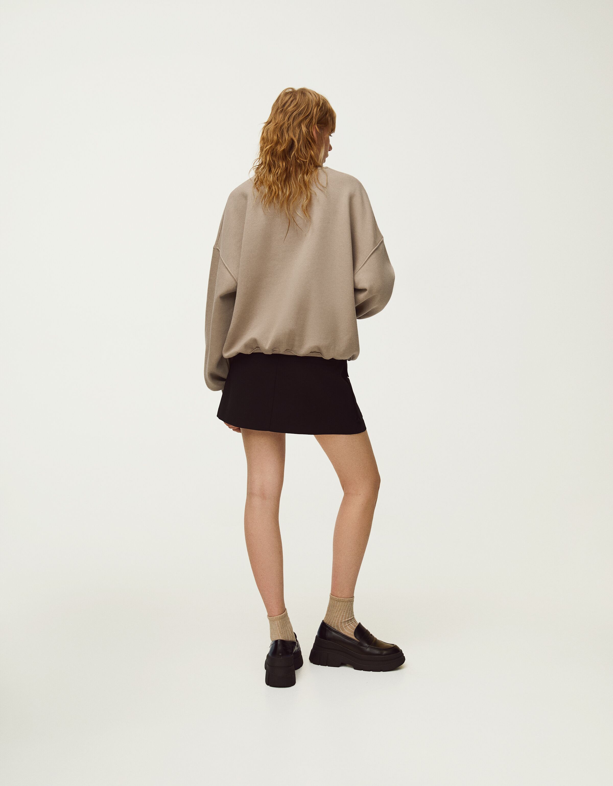 Sudadera oversize print