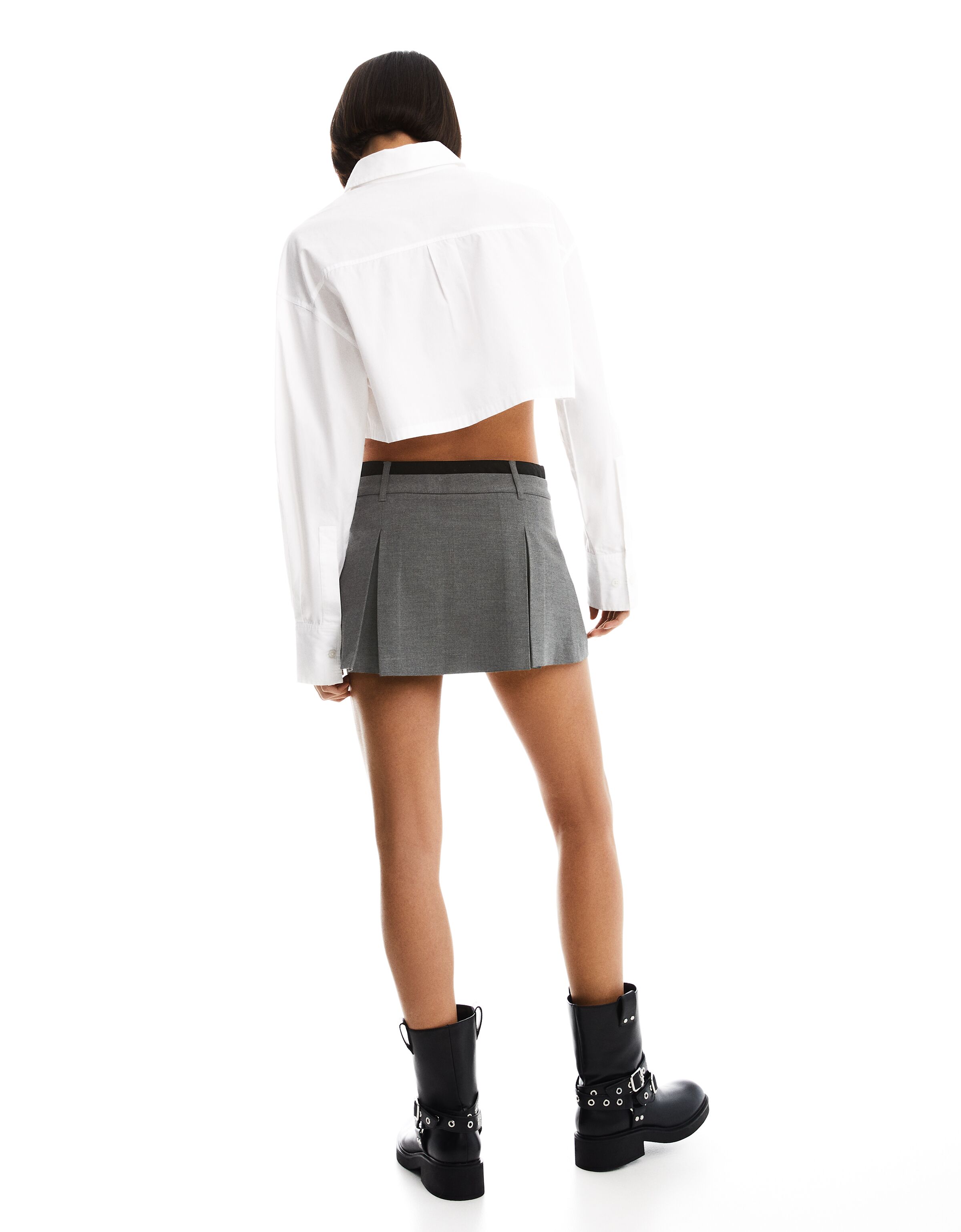 Falda pantalón tailoring tablas