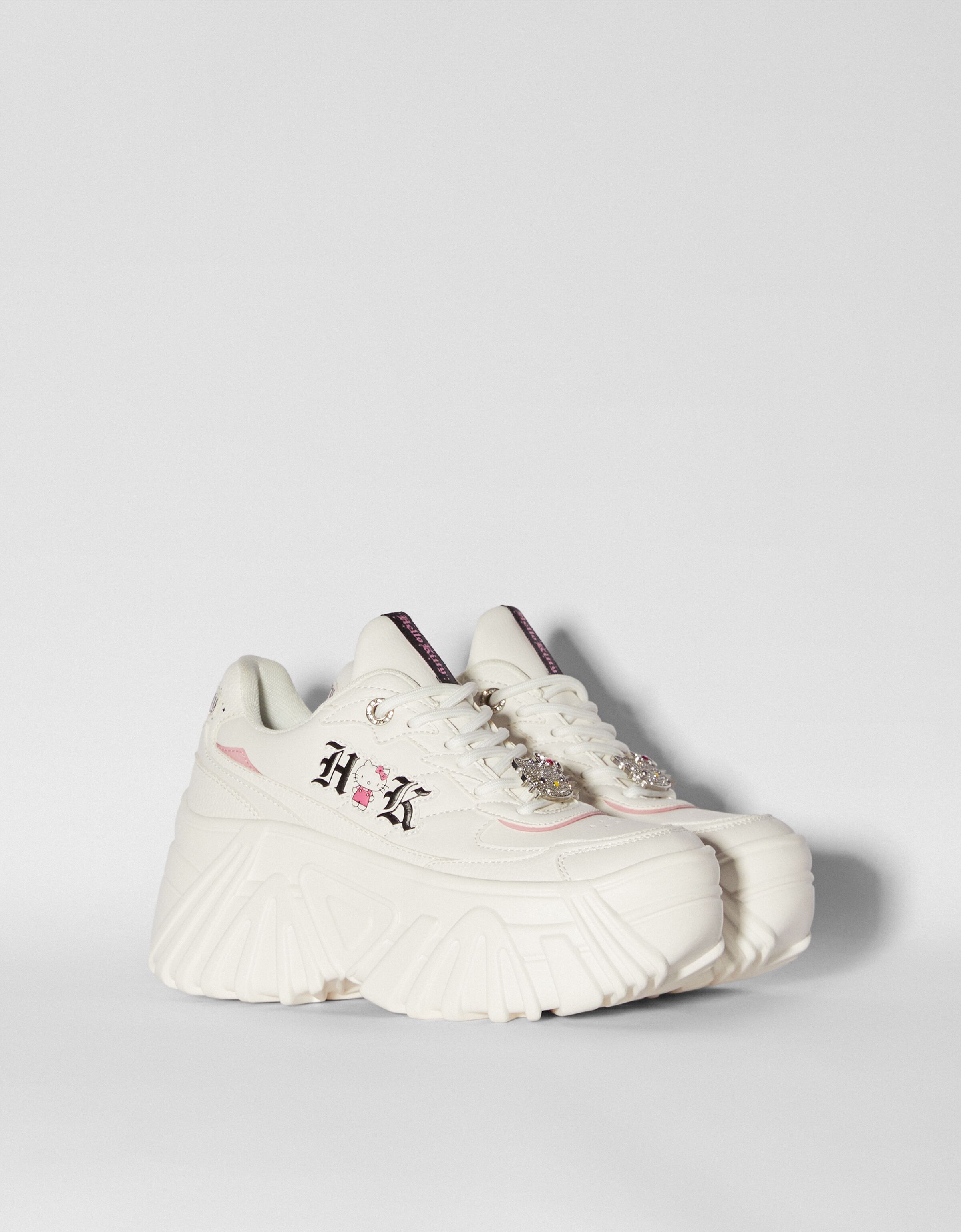 Zapatillas plataforma Hello Kitty joya