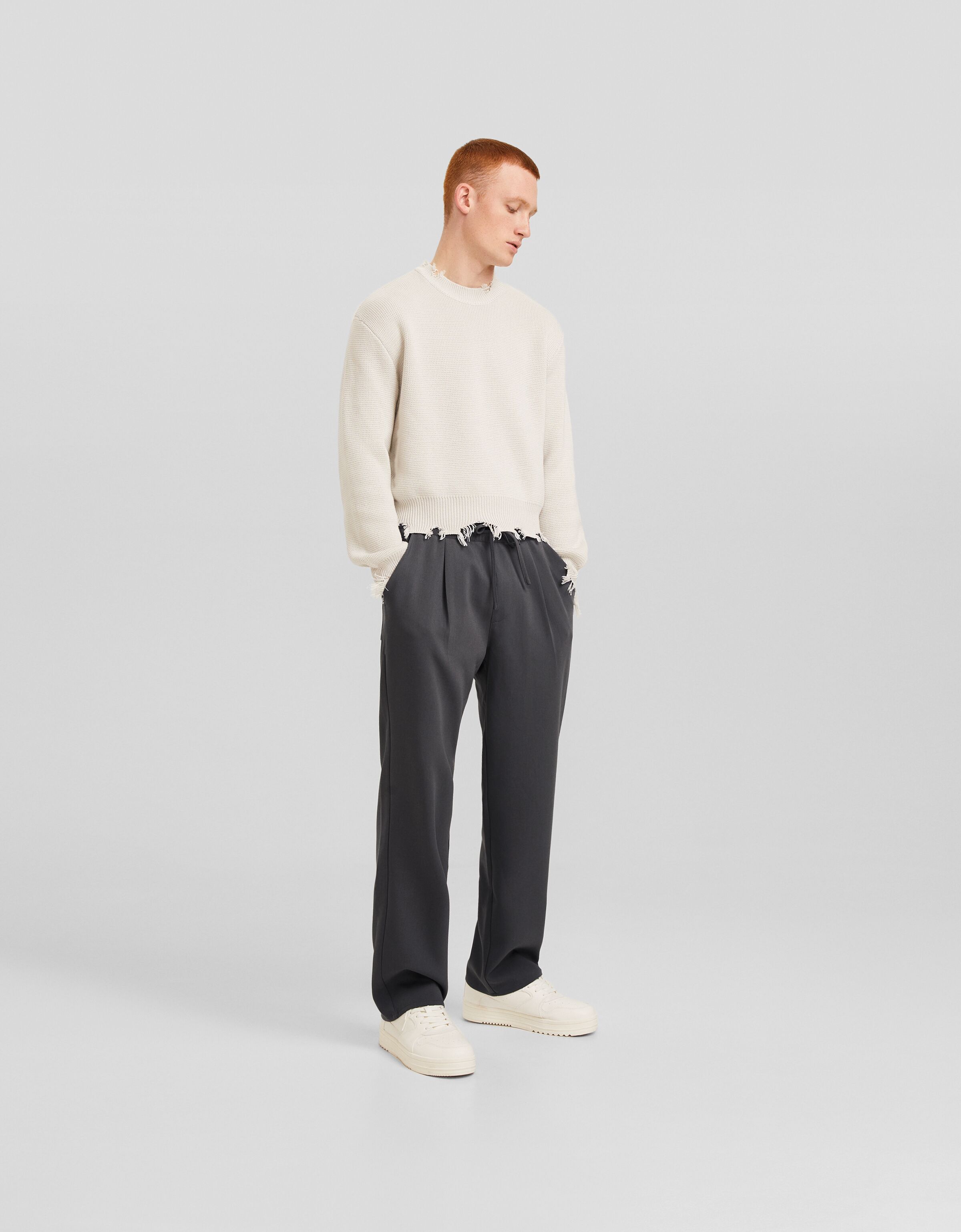 Pantalón jogger wide tailoring