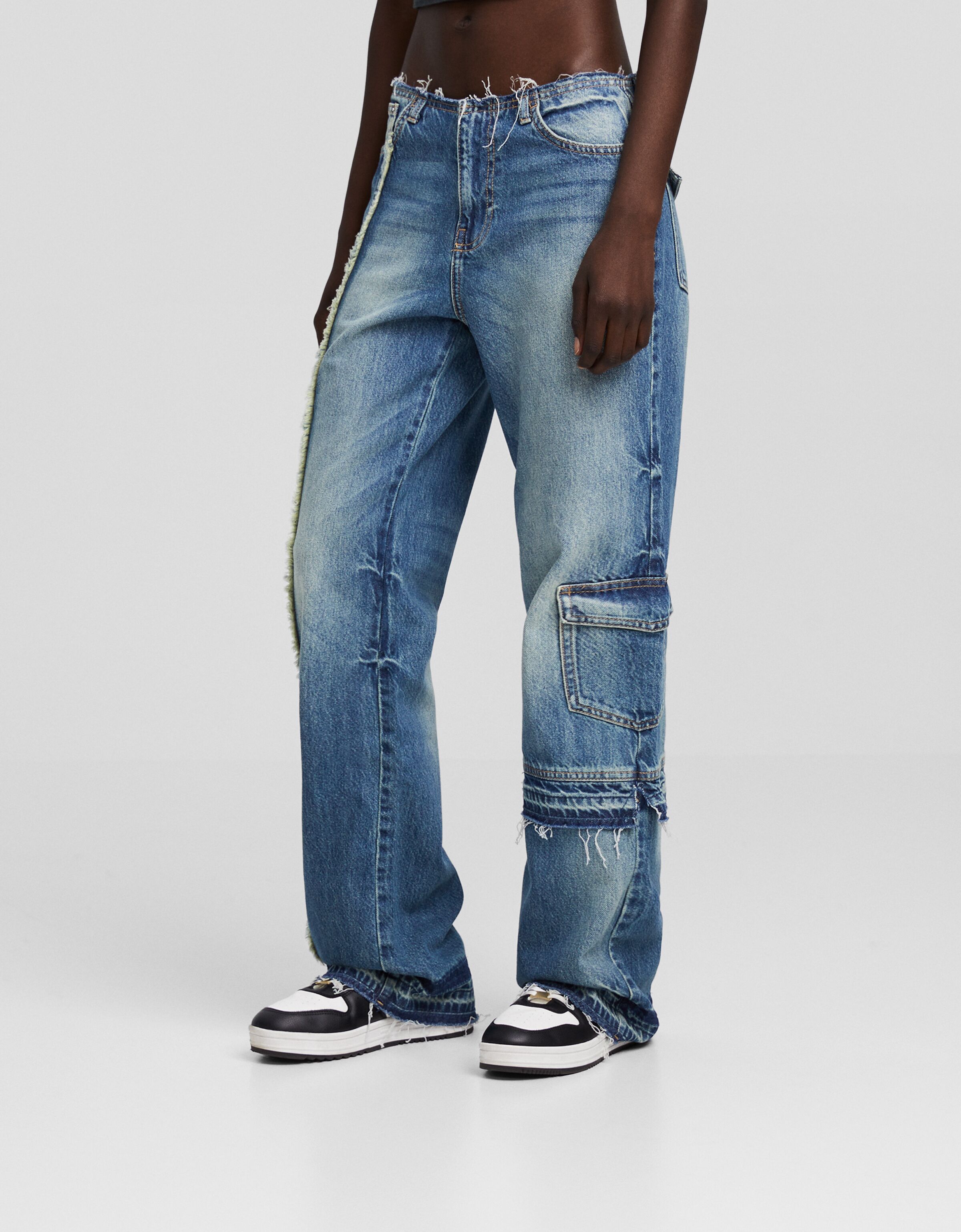 Jeans 90s patch denim