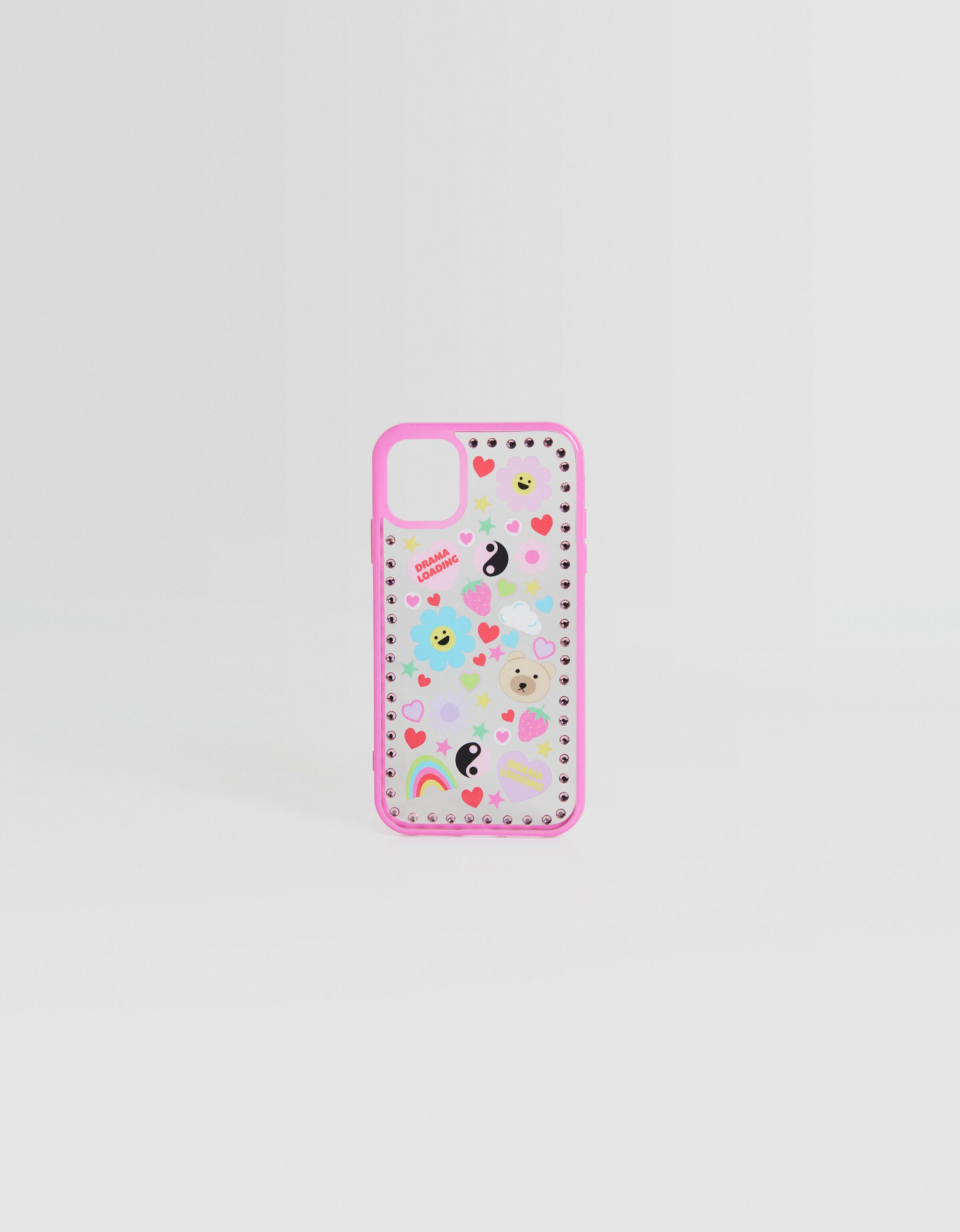 Carcasa móvil iPhone pegatinas strass