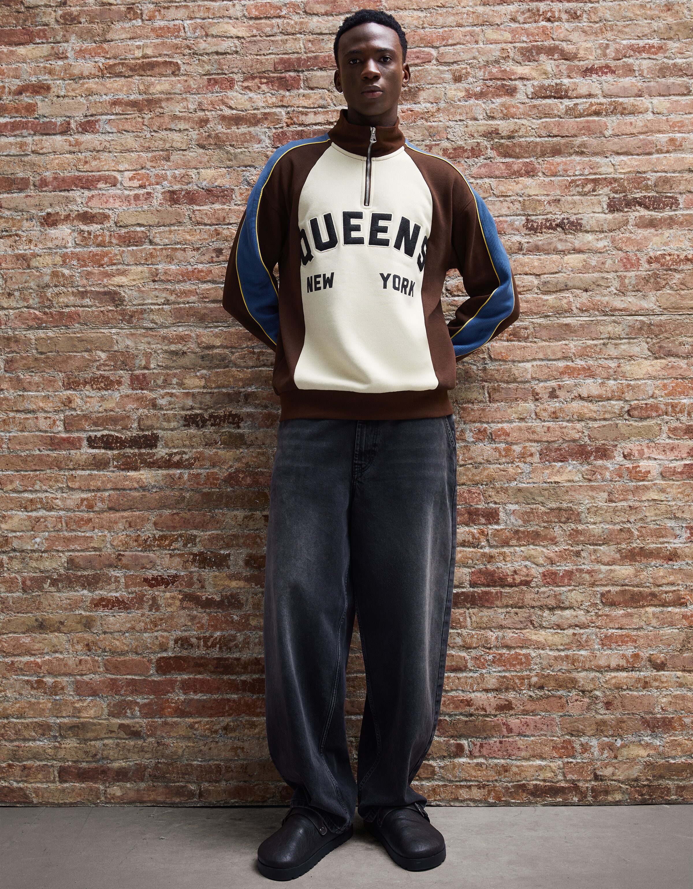 Zueco efecto desgastado hombre