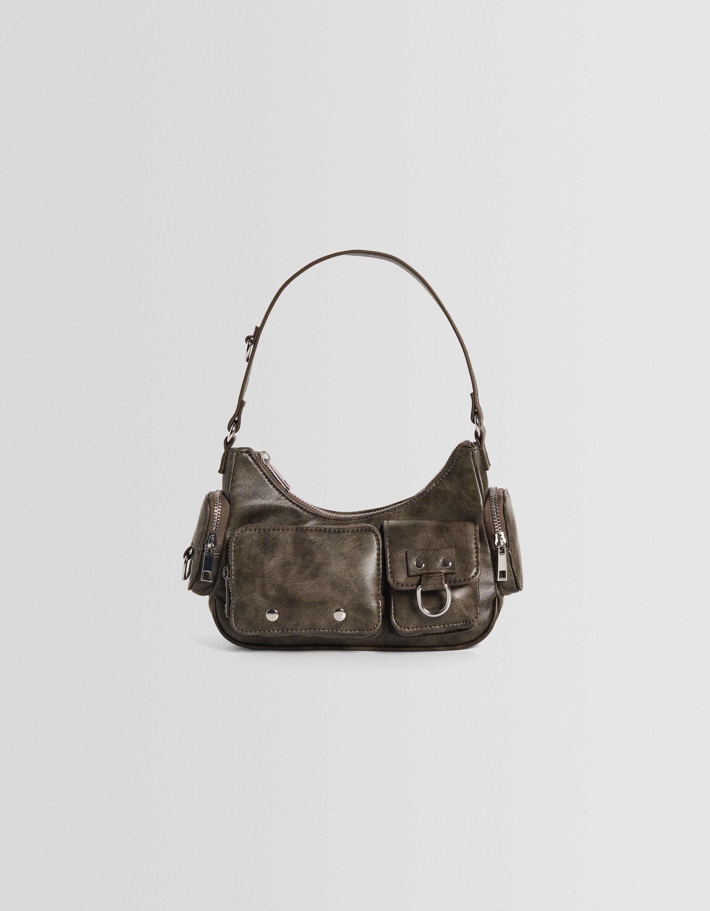 Bolso de hombro multipocket