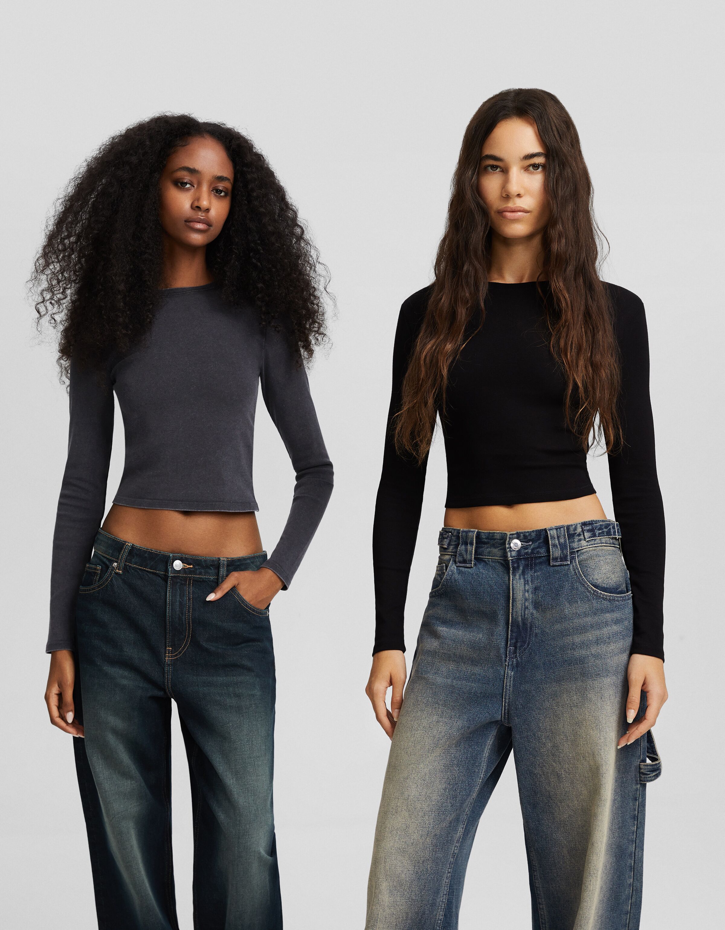 Pack 2 camisetas cuello redondo