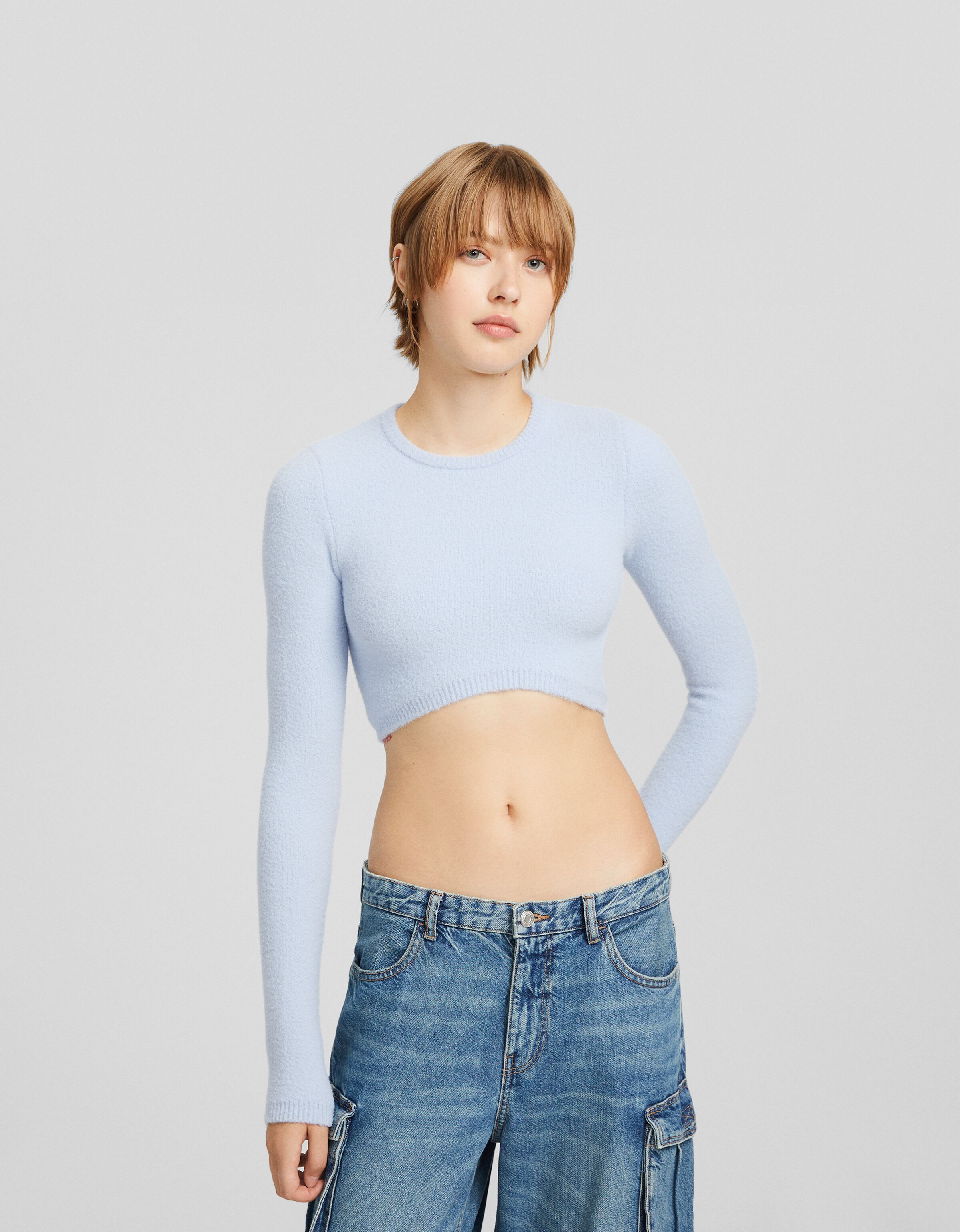 Jersey cropped pelo