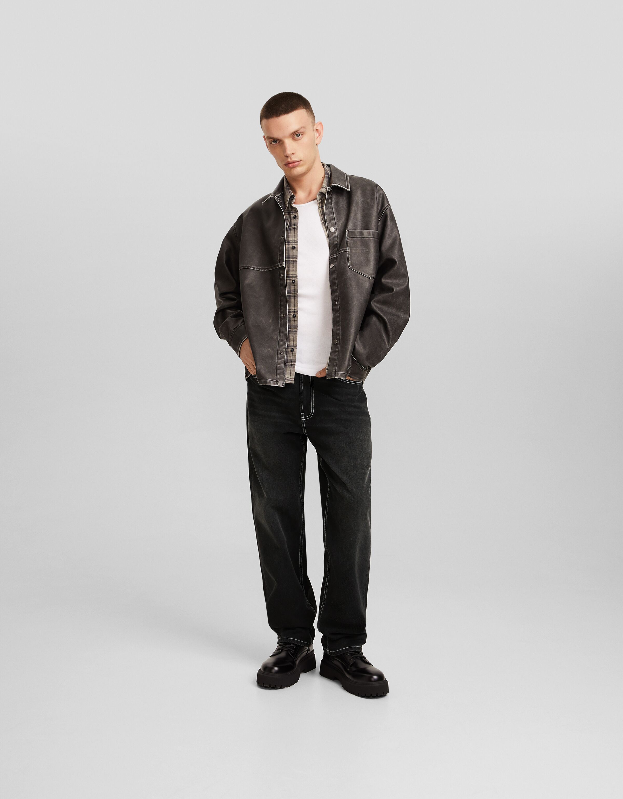 Zapato tipo blucher hombre