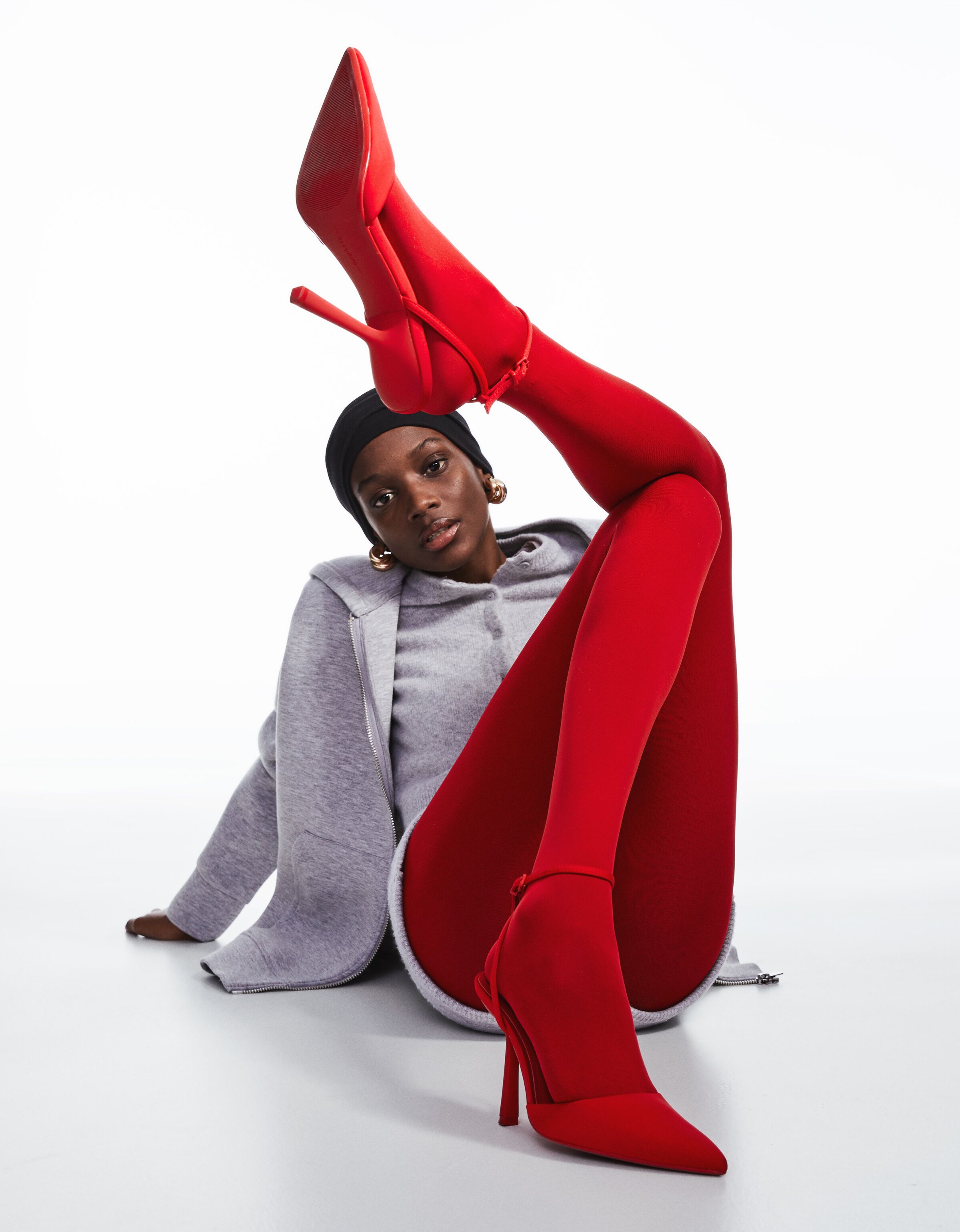 Zapato tacón destalonado pulsera