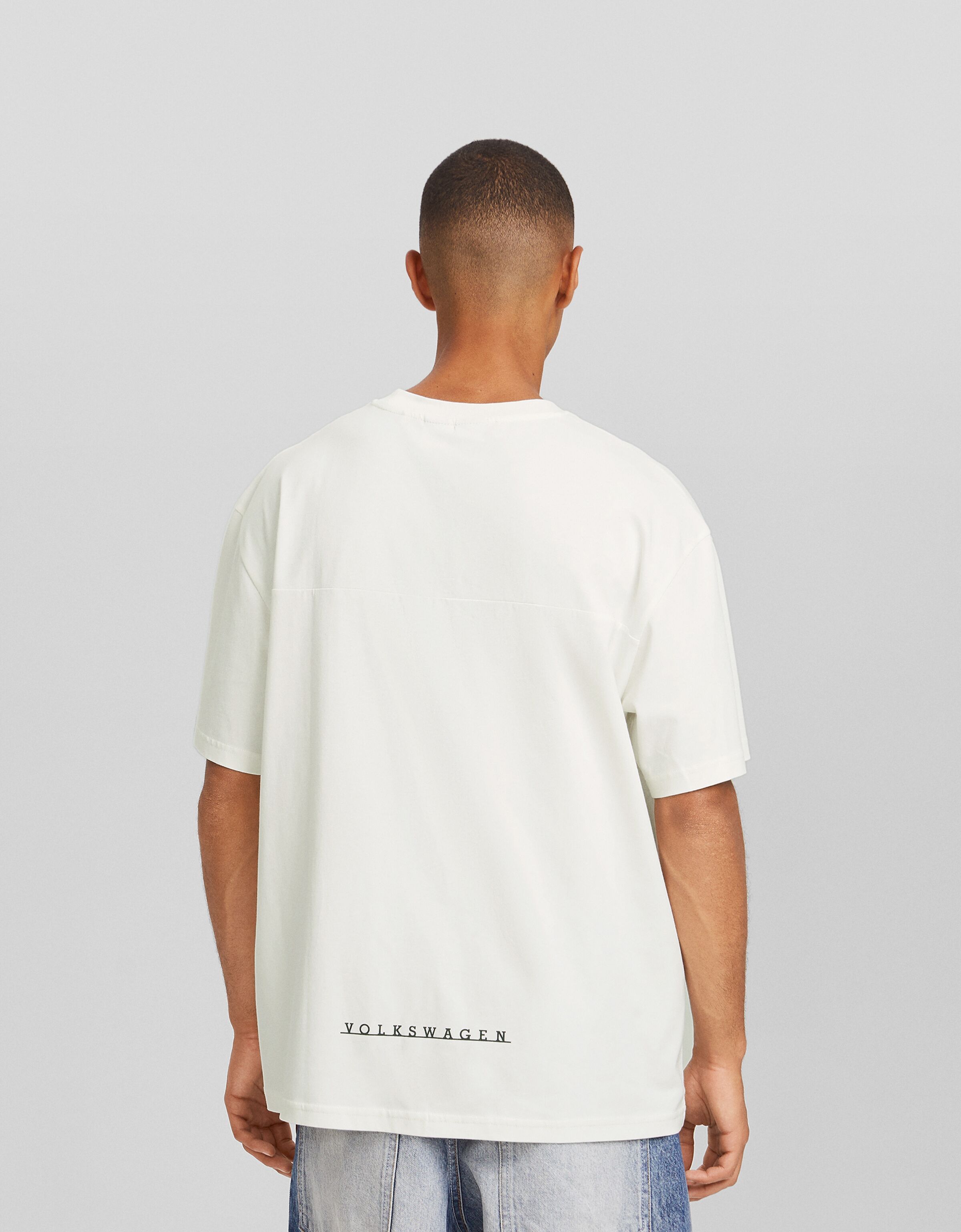 Camiseta VOLKSWAGEN GOLF GTI manga corta boxy fit print