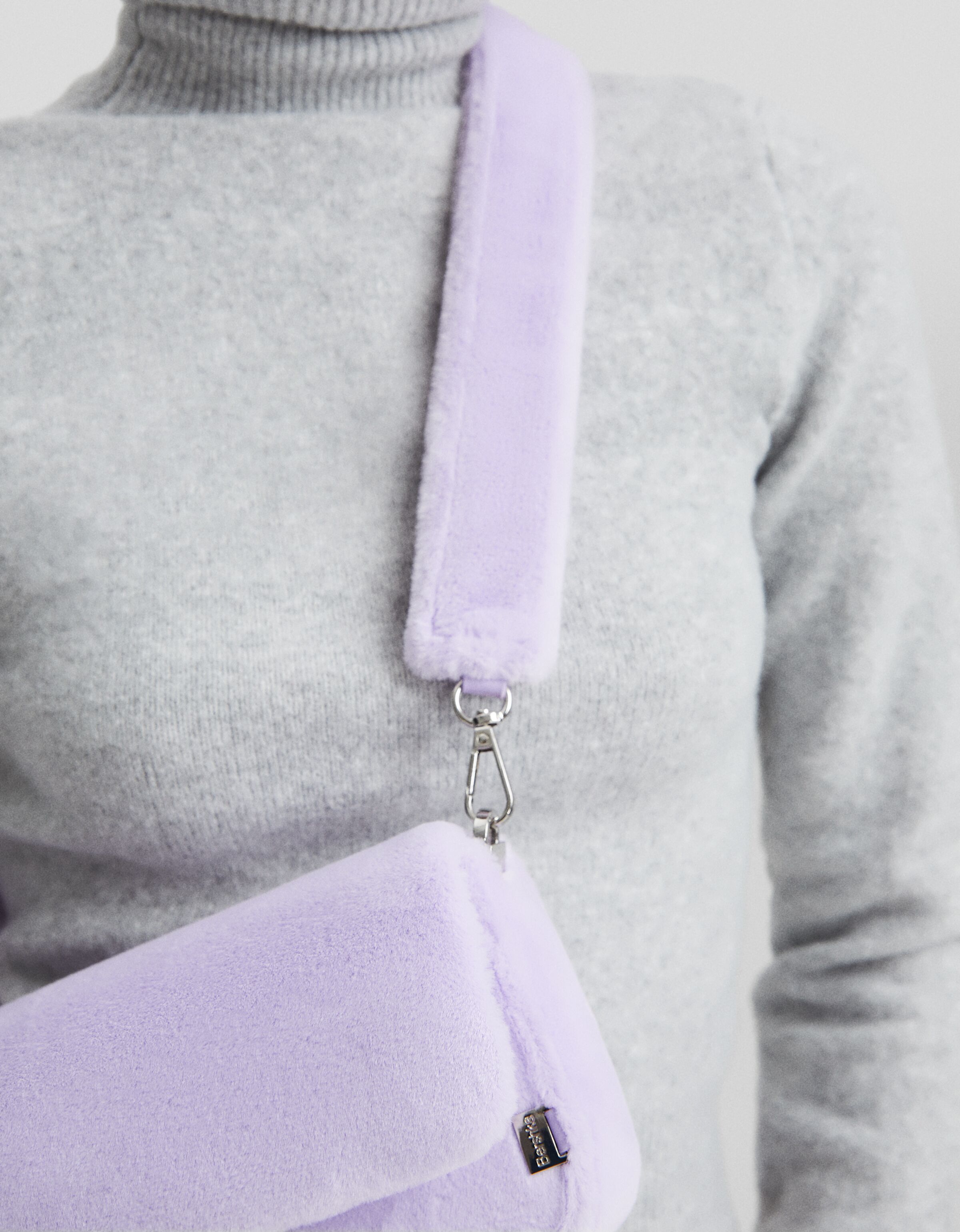 Bolso de hombro pelo