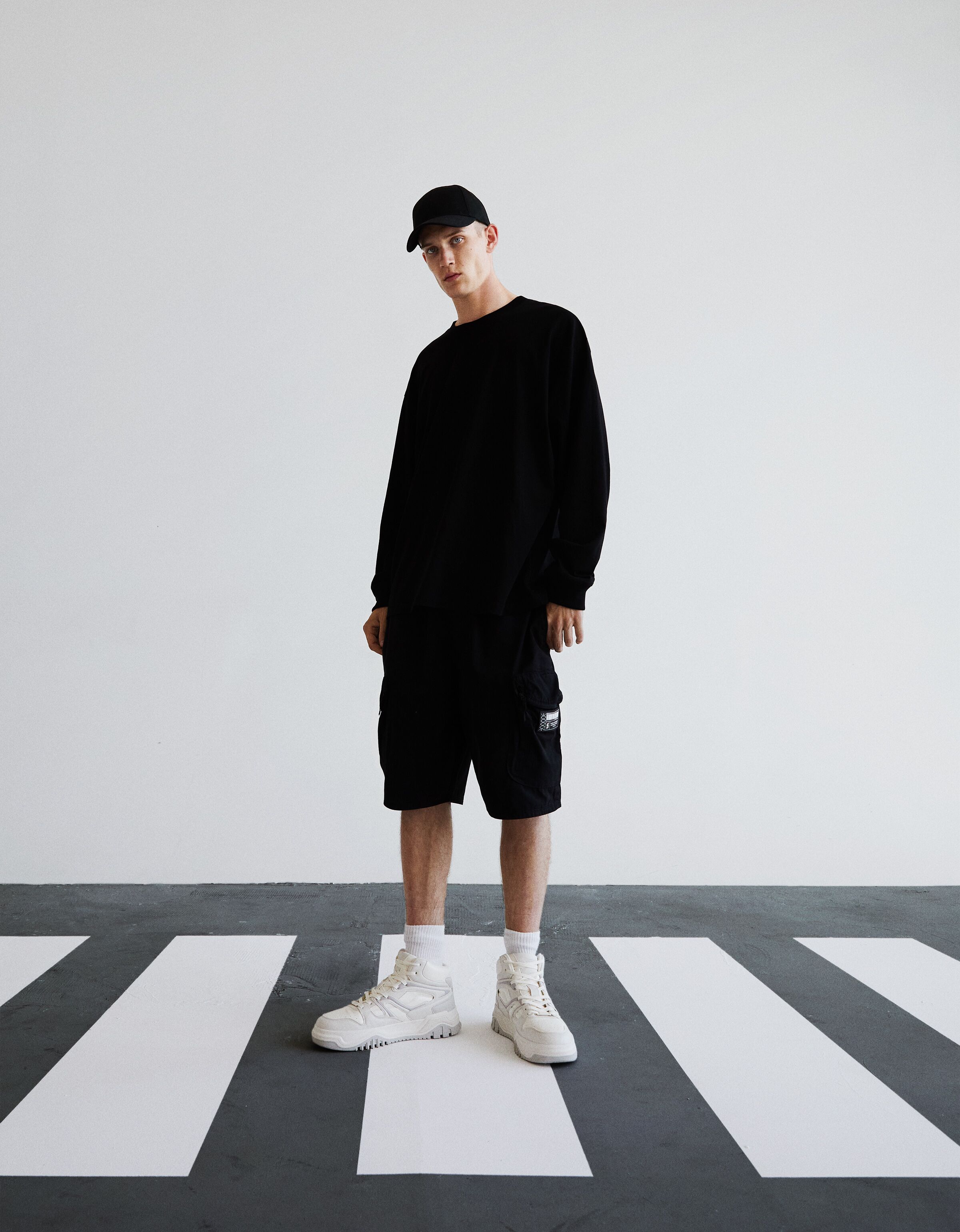 Zapatillas abotinadas multicapas tipo basket