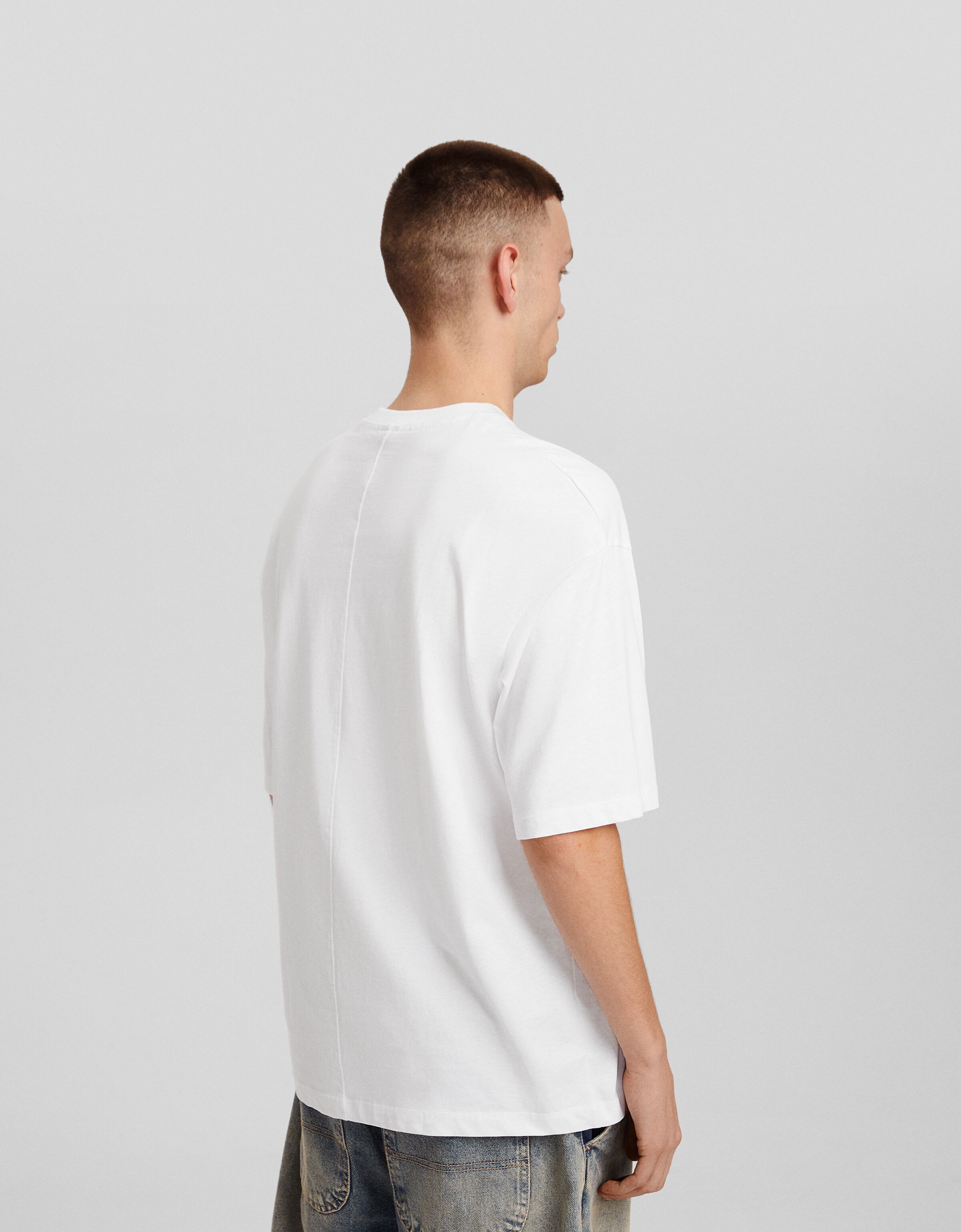 Camiseta manga corta oversize