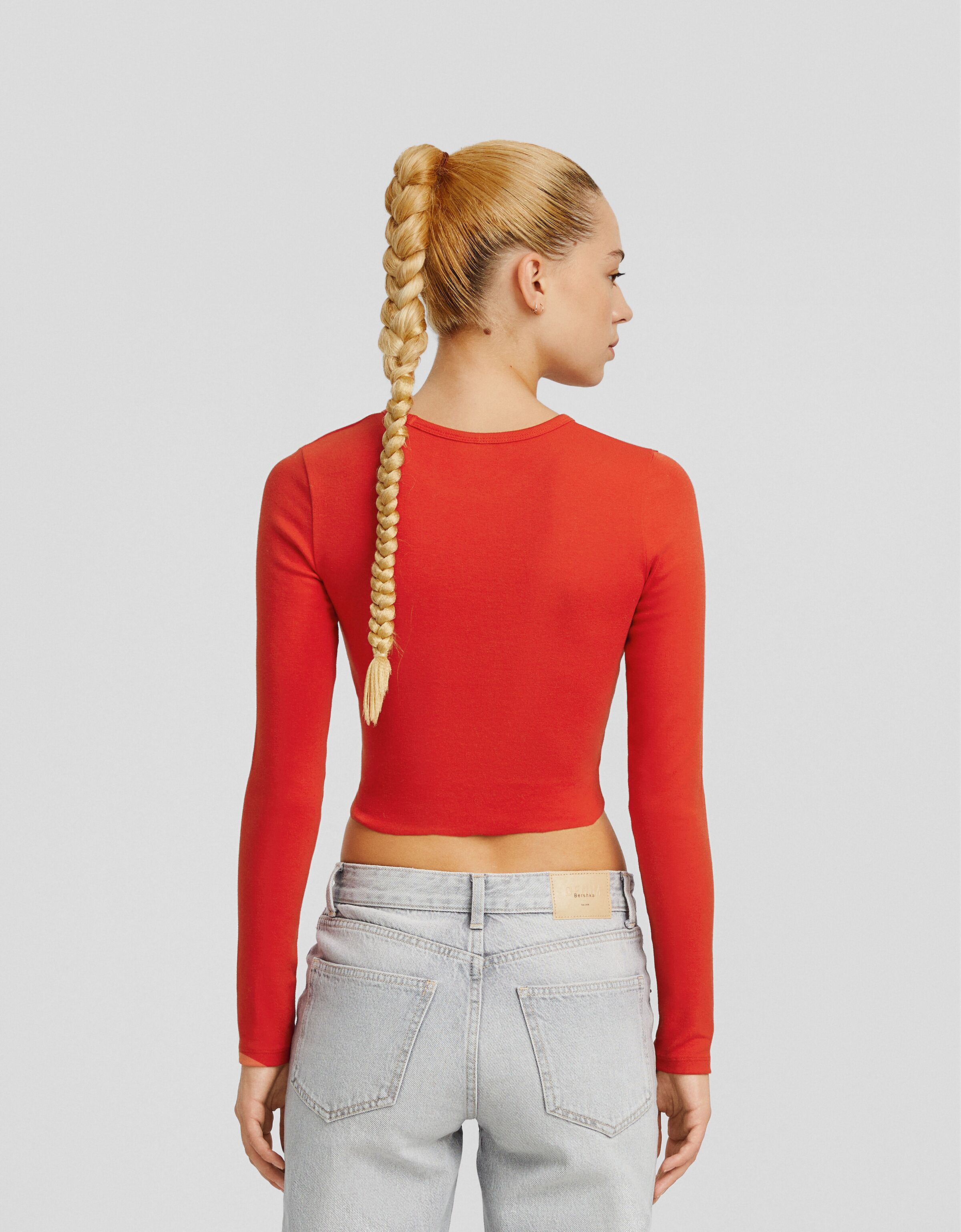 Camiseta manga larga print