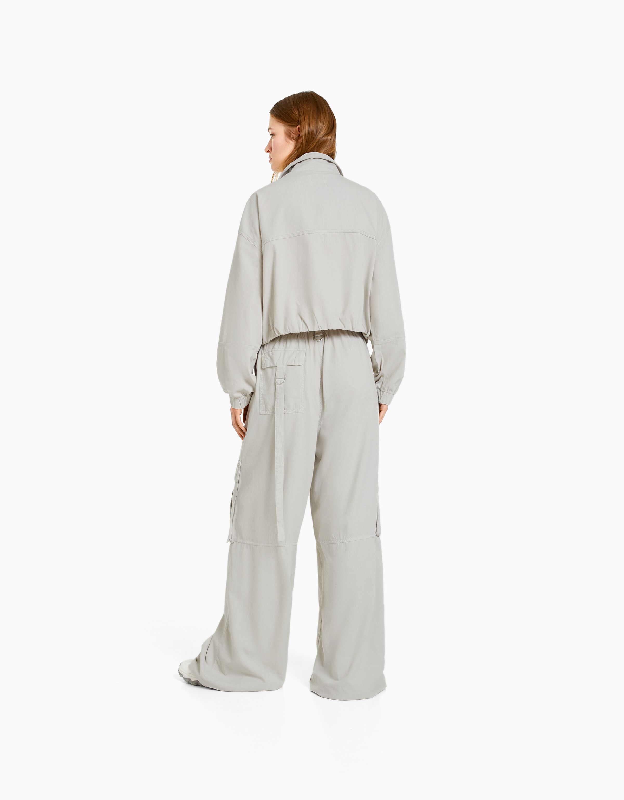 Cazadora bolsillos octopus algodón rústico