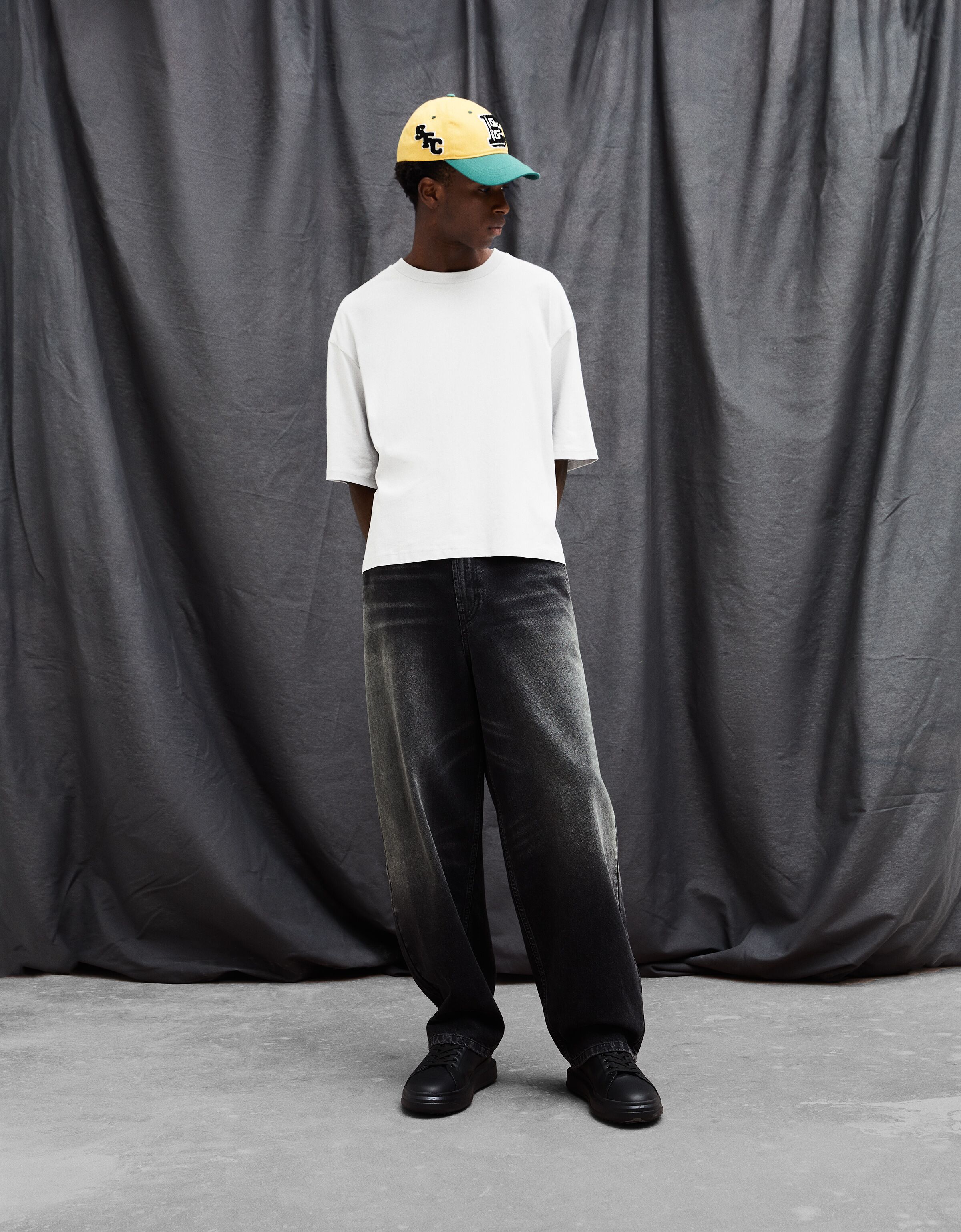 Zapatillas combinadas suela volumen