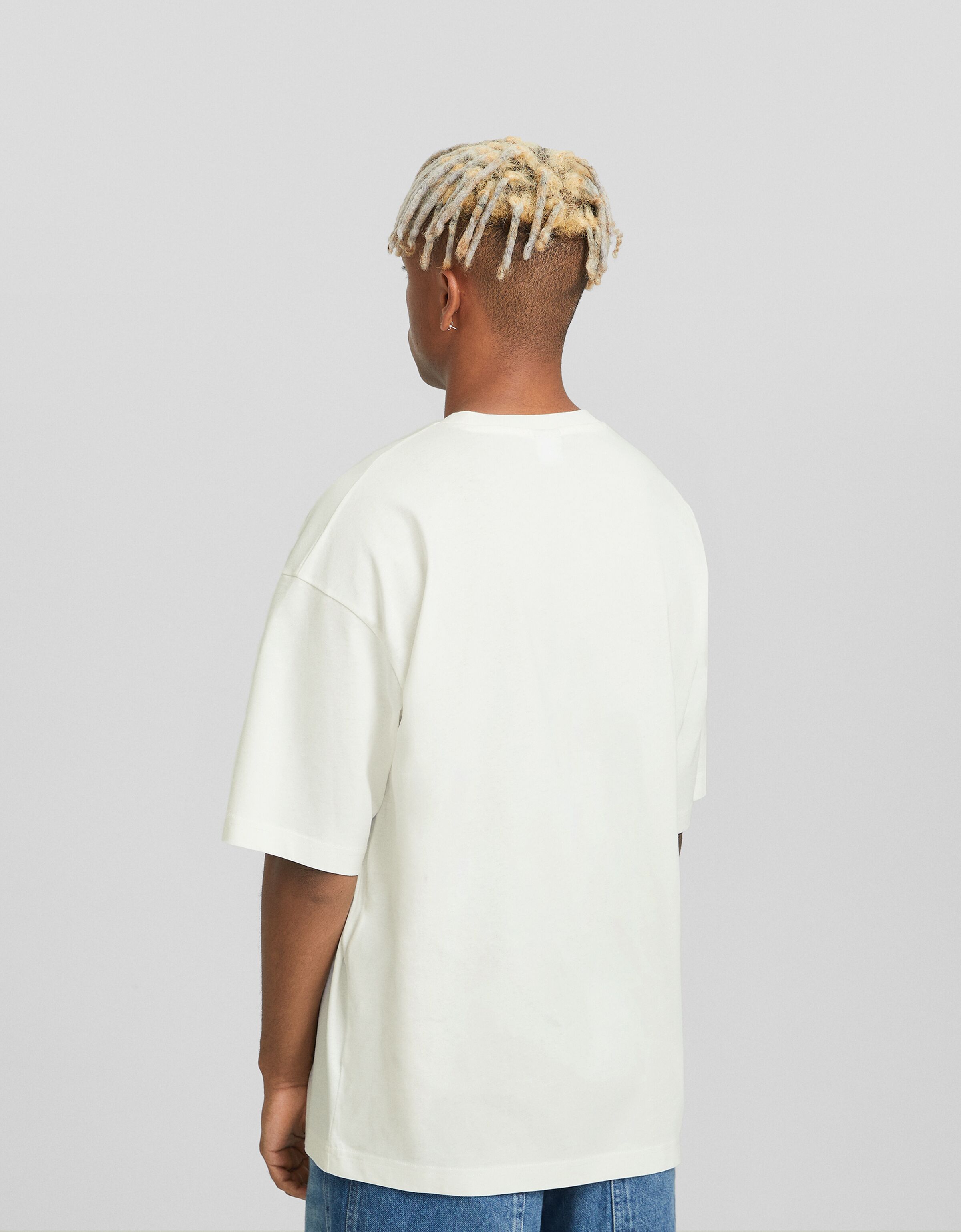 Camiseta manga corta extra loose print