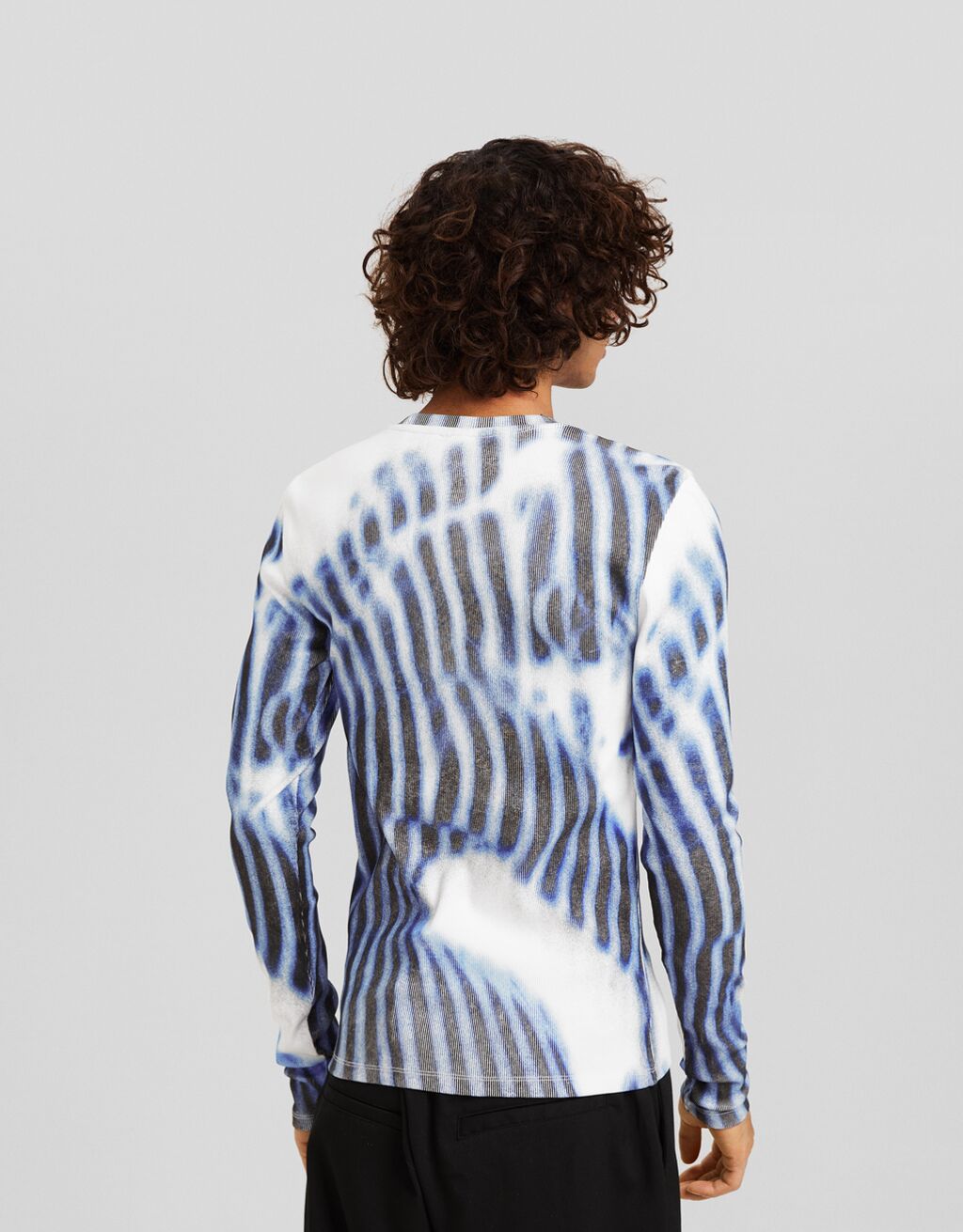 Camiseta manga larga print