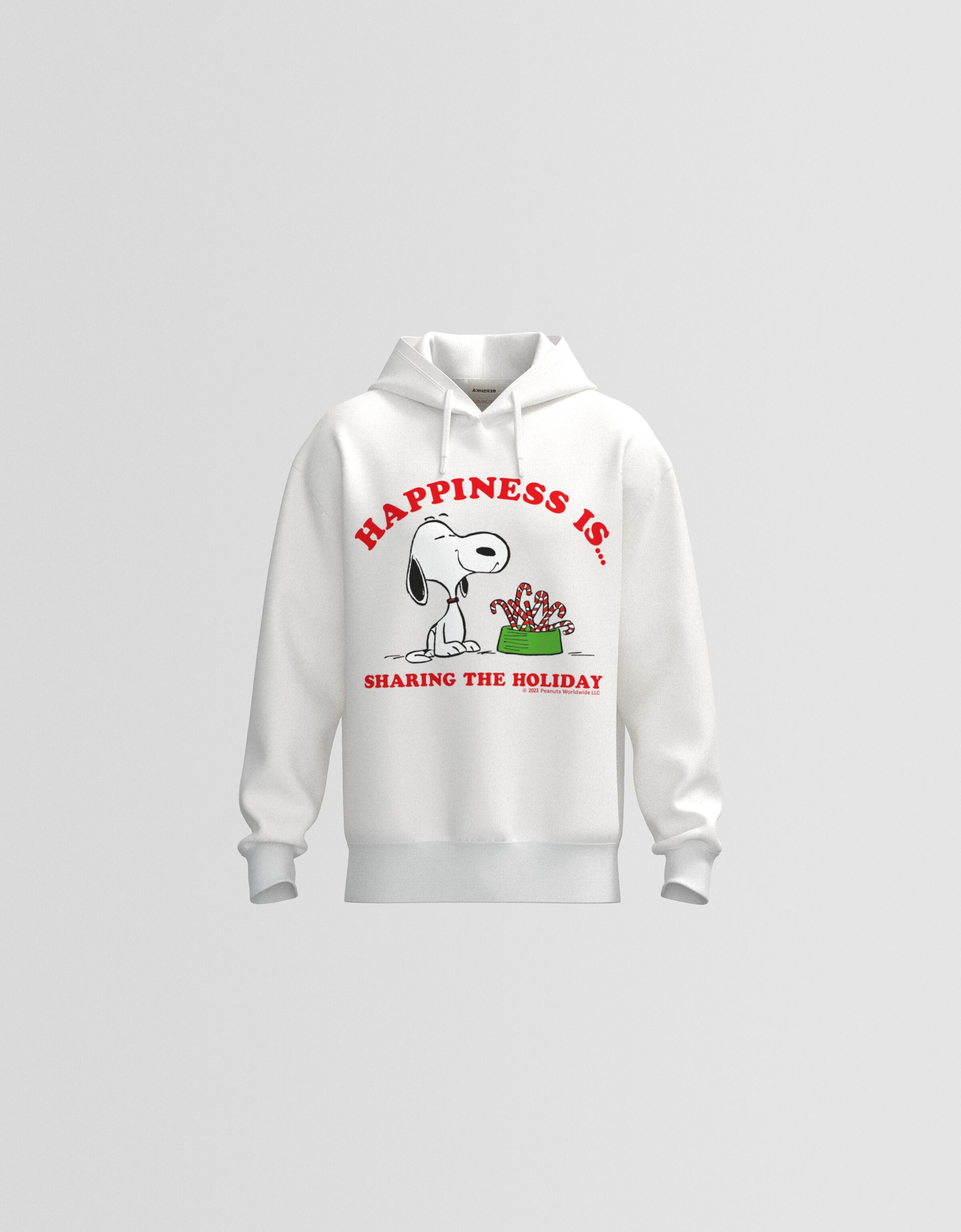 Sudadera Snoopy capucha oversize print