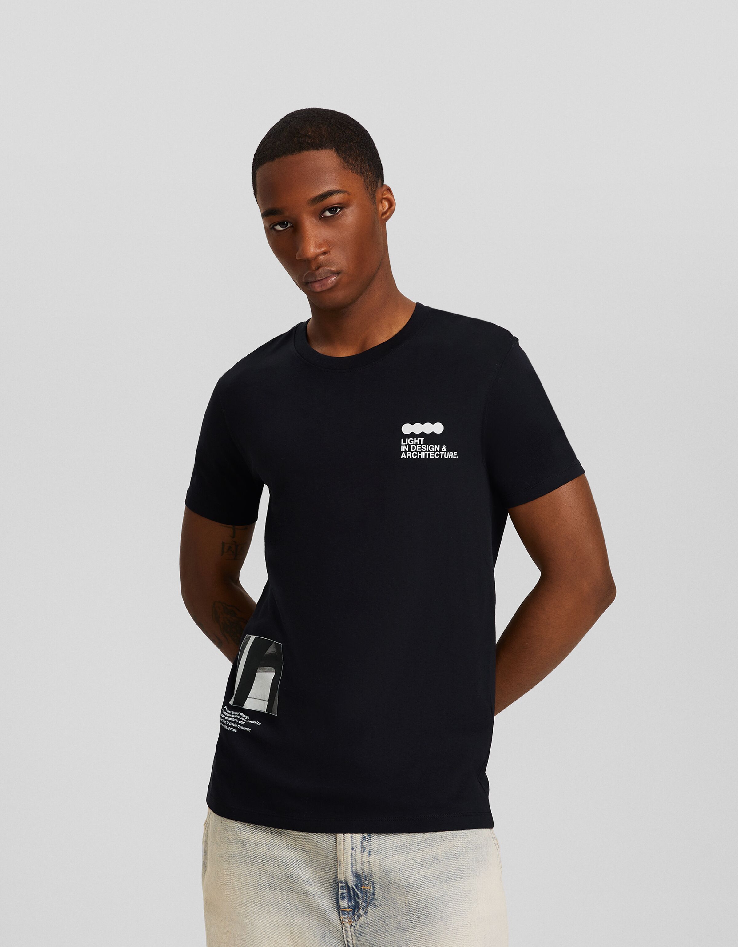 Camiseta manga corta print