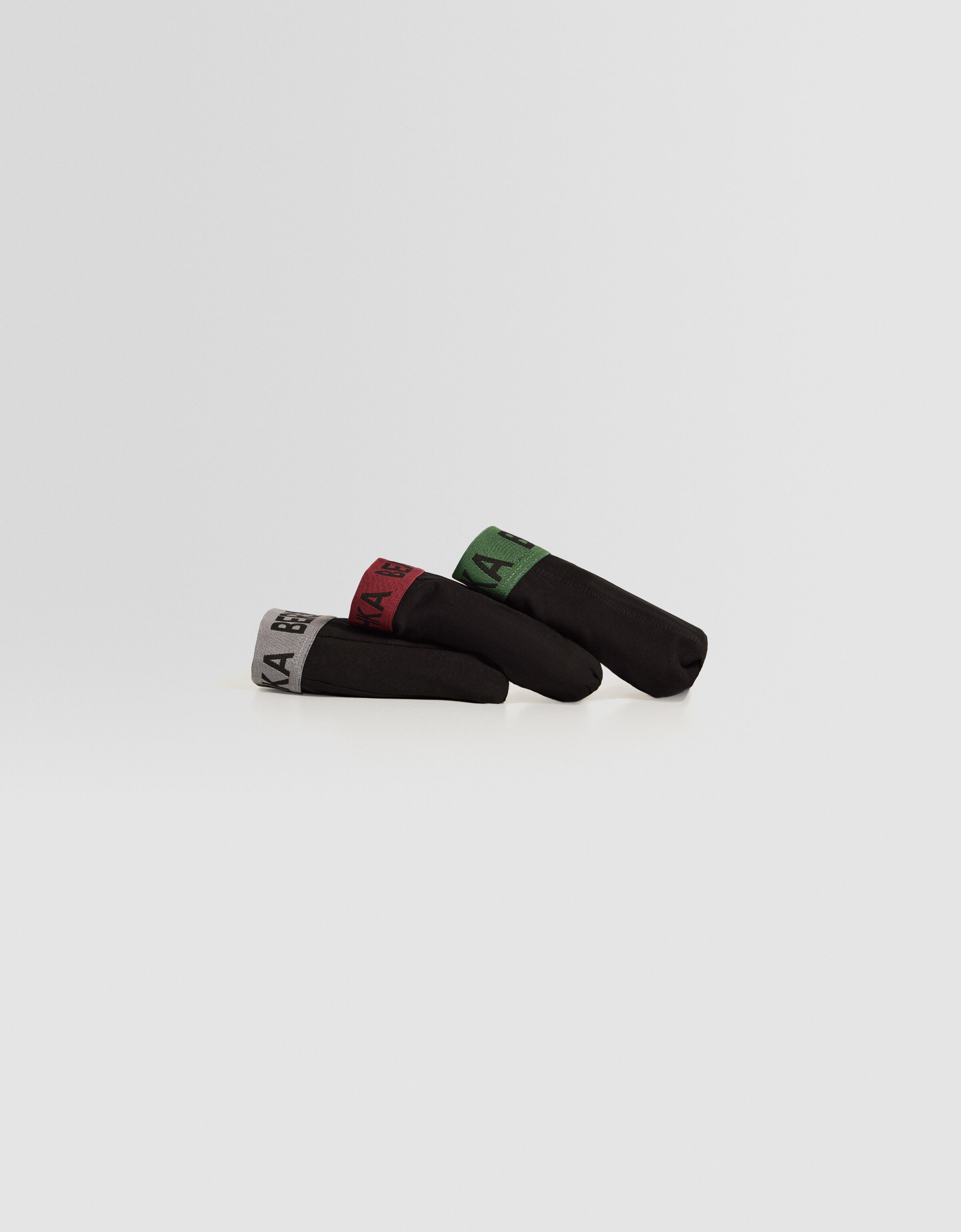 Set 3 boxers cintura print