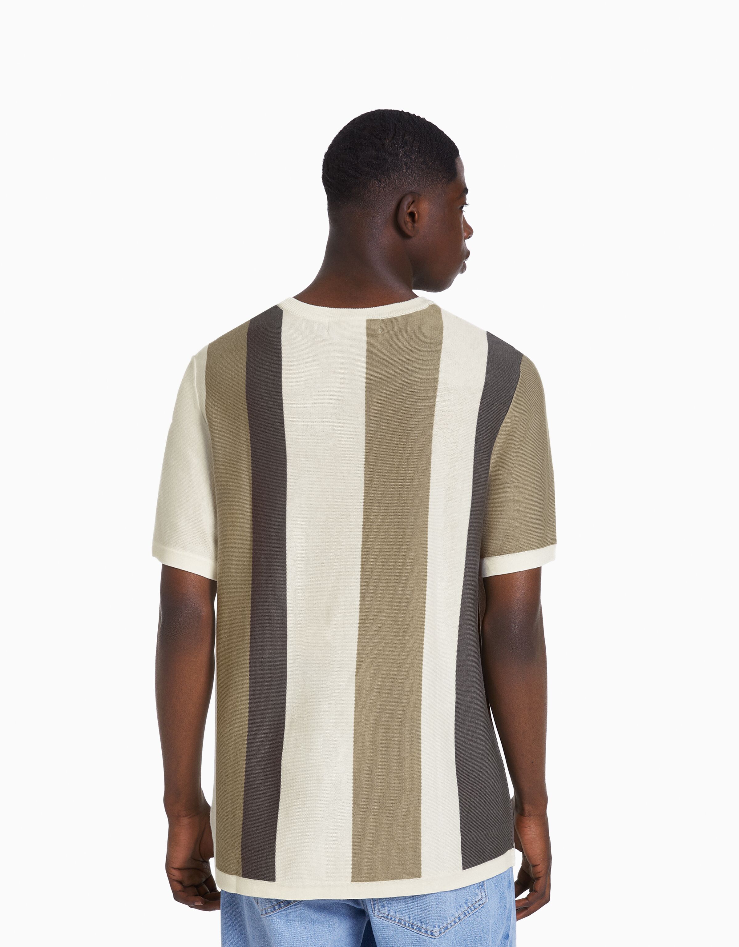 Camiseta manga corta punto