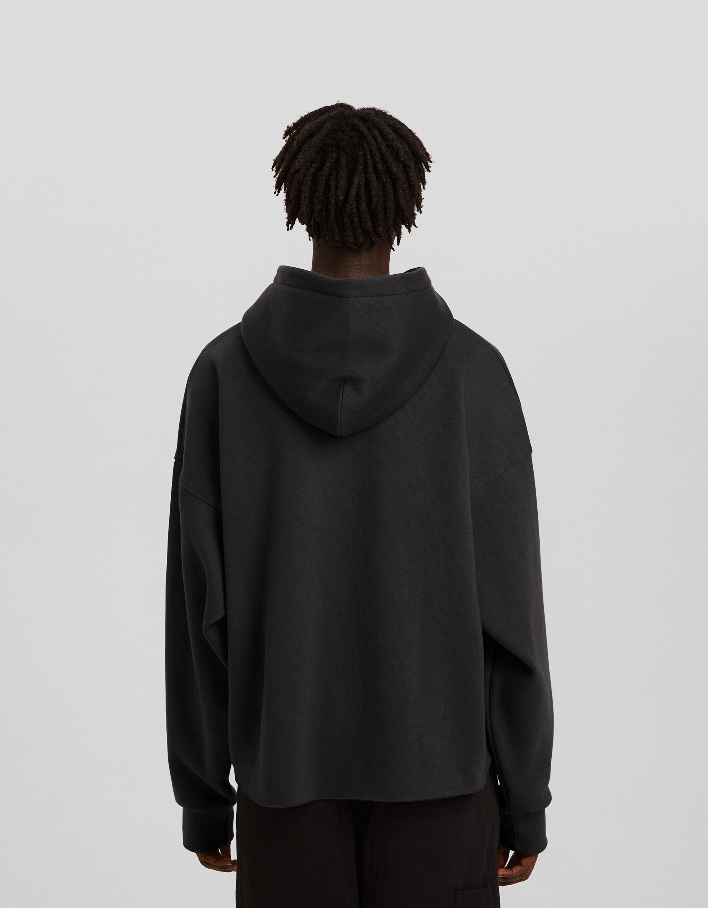 Sudadera capucha print