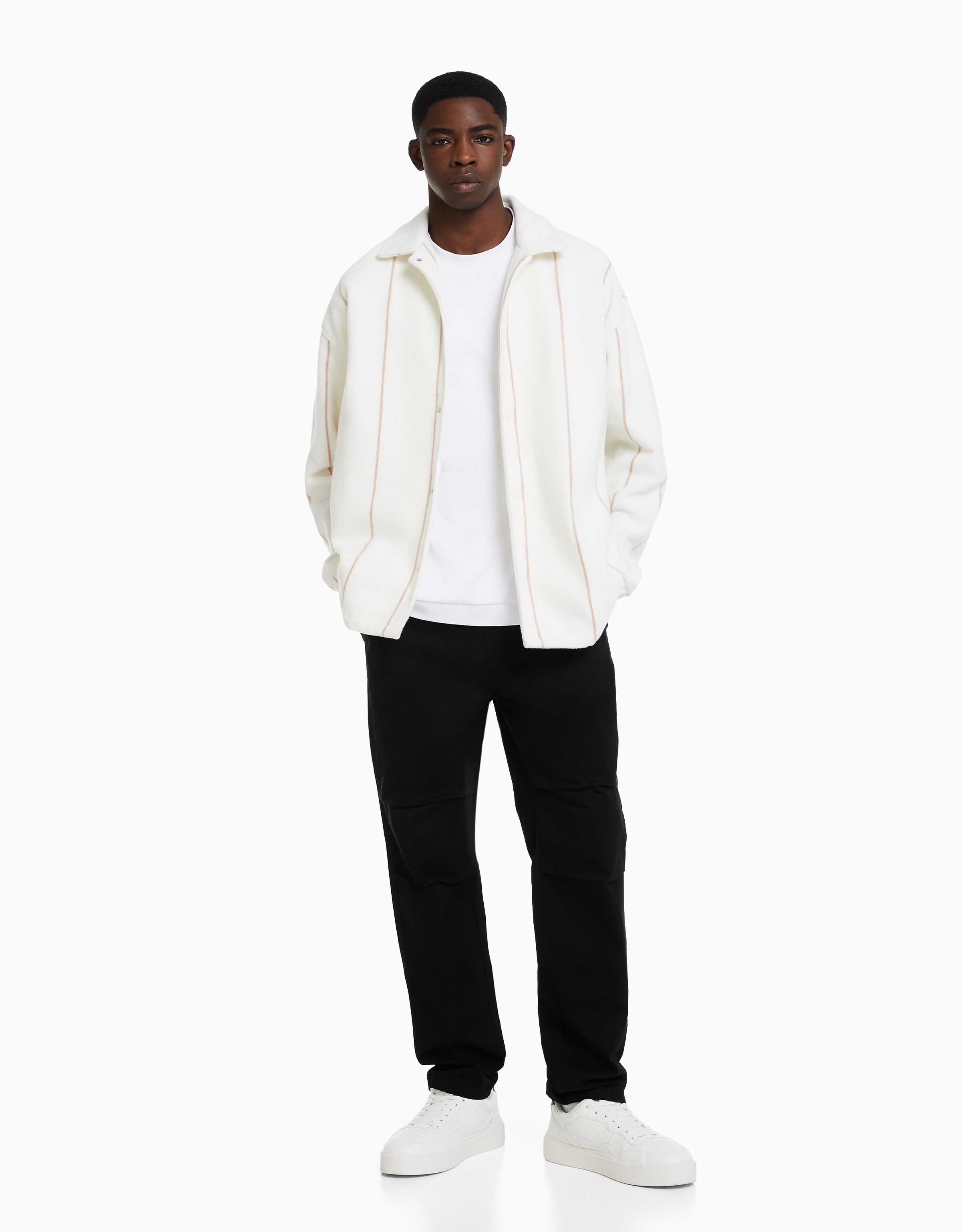 Pantalón loose con algodón