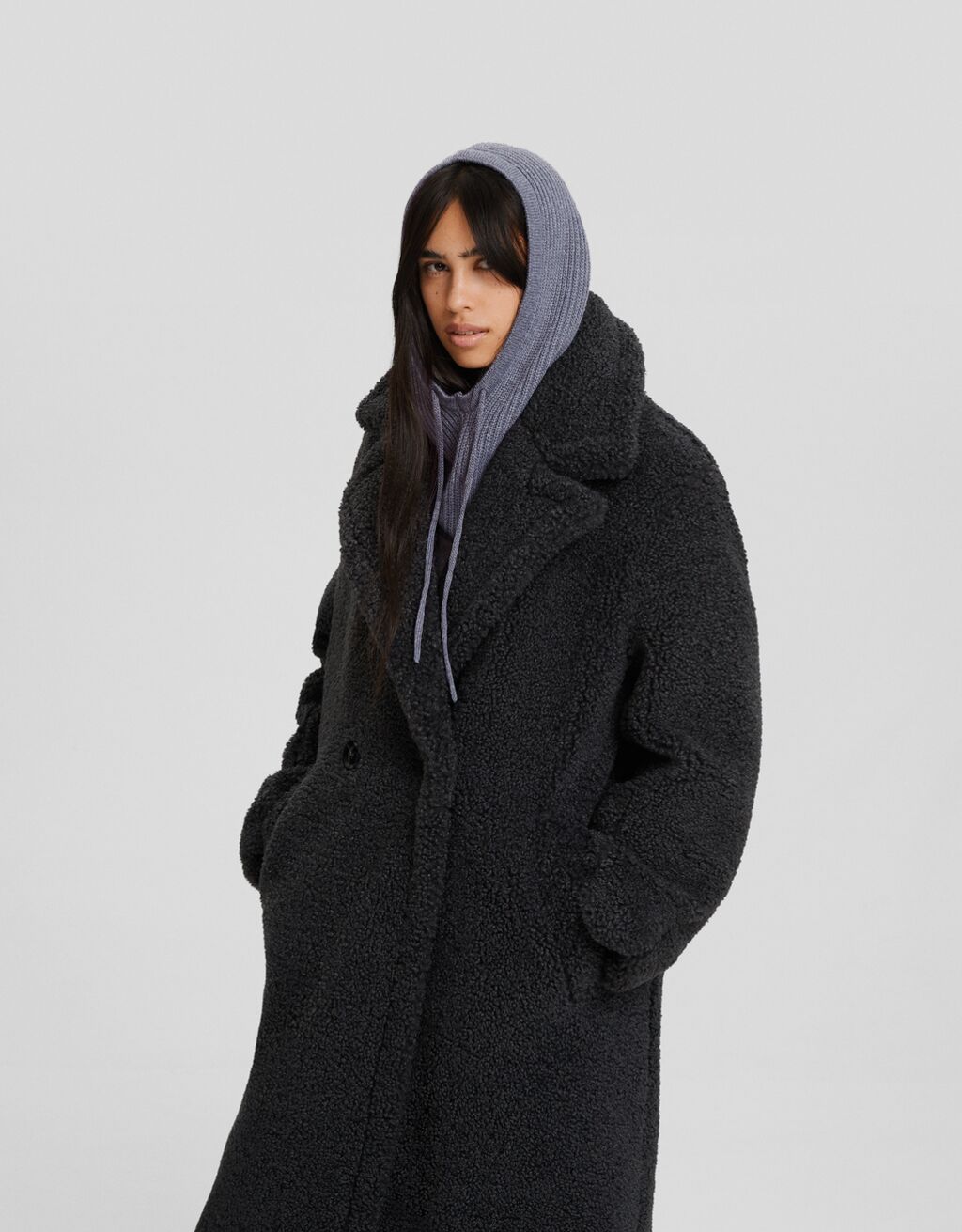 Capucha ajustable punto