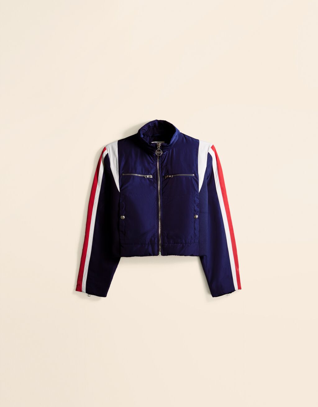 Cazadora contraste retro