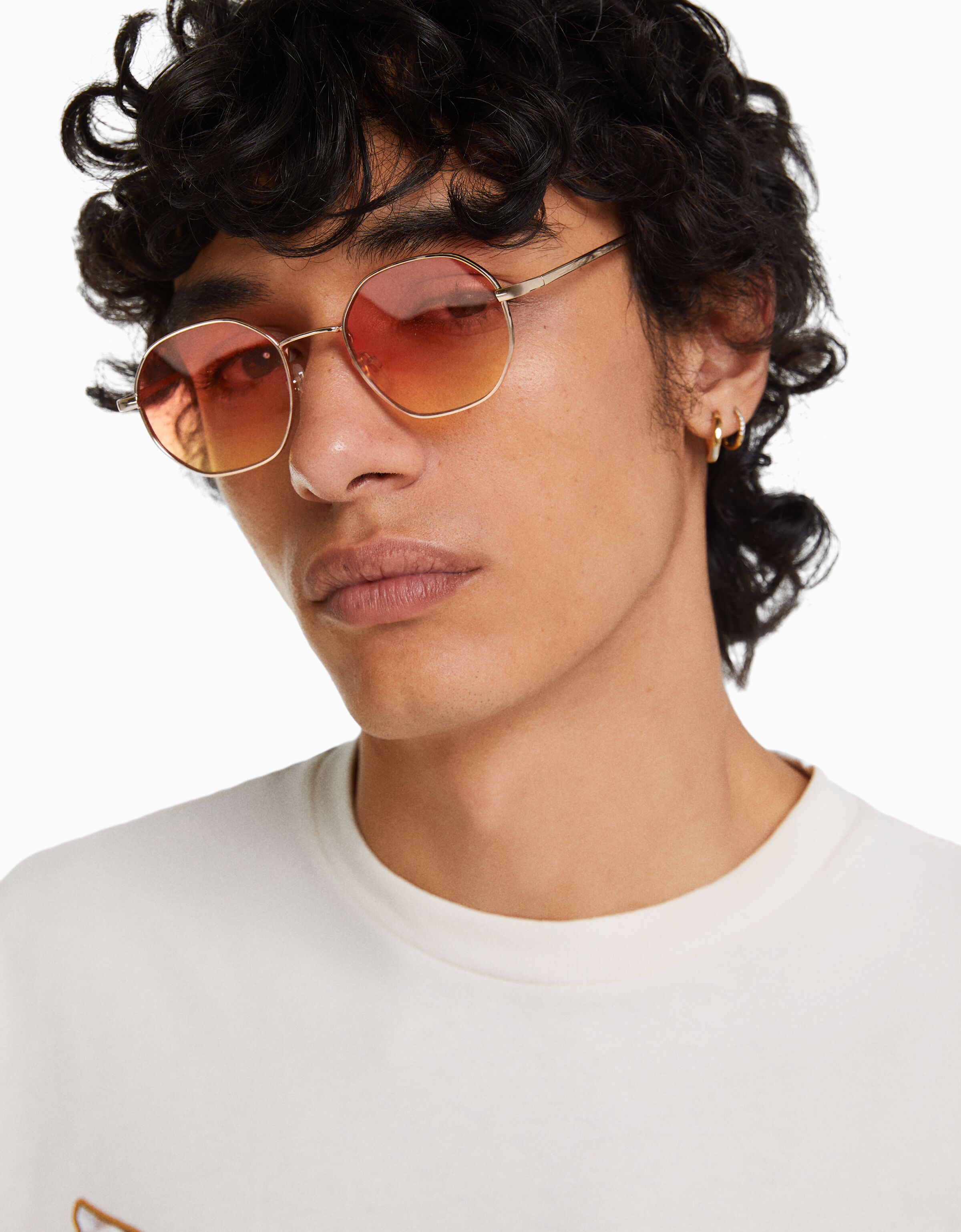 Gafas sol montura metálica