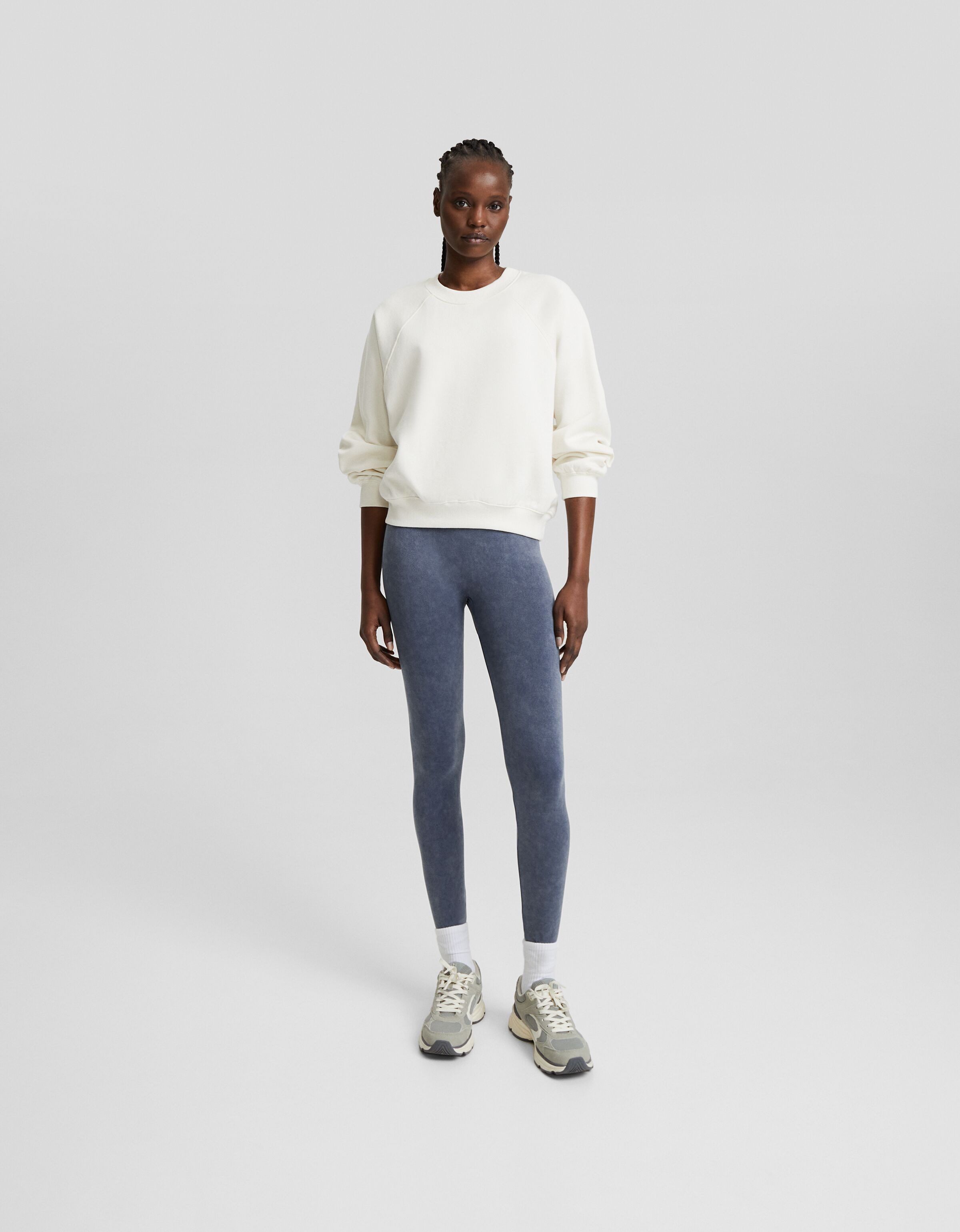 Leggings seamless efecto lavado