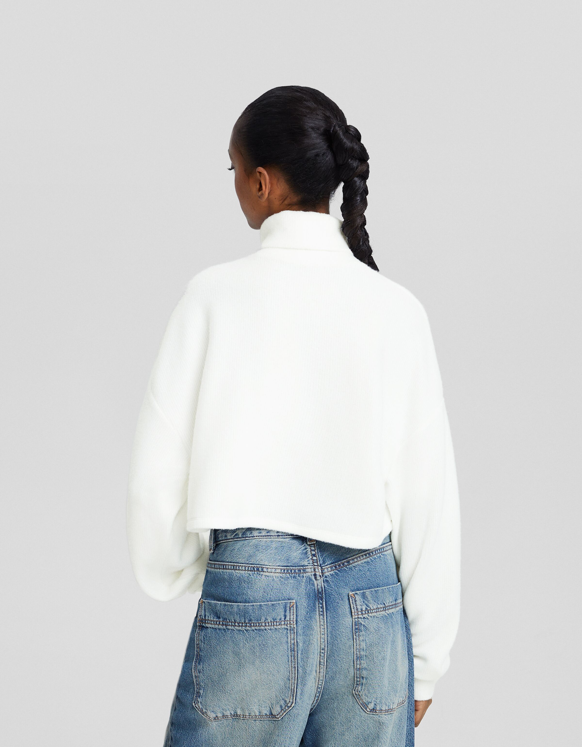 Jersey cuello subido