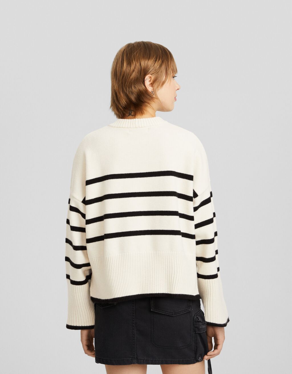 Jersey cuello redondo