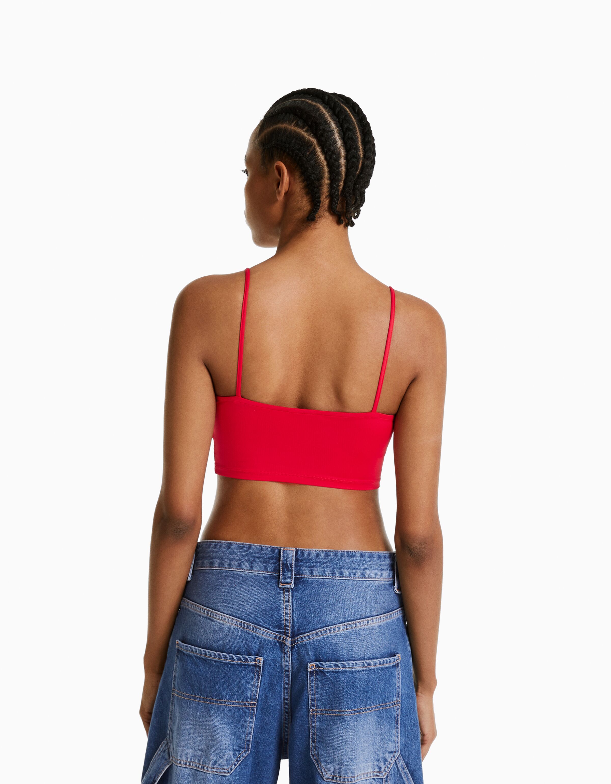 Pack 2 tops cropped tirantes
