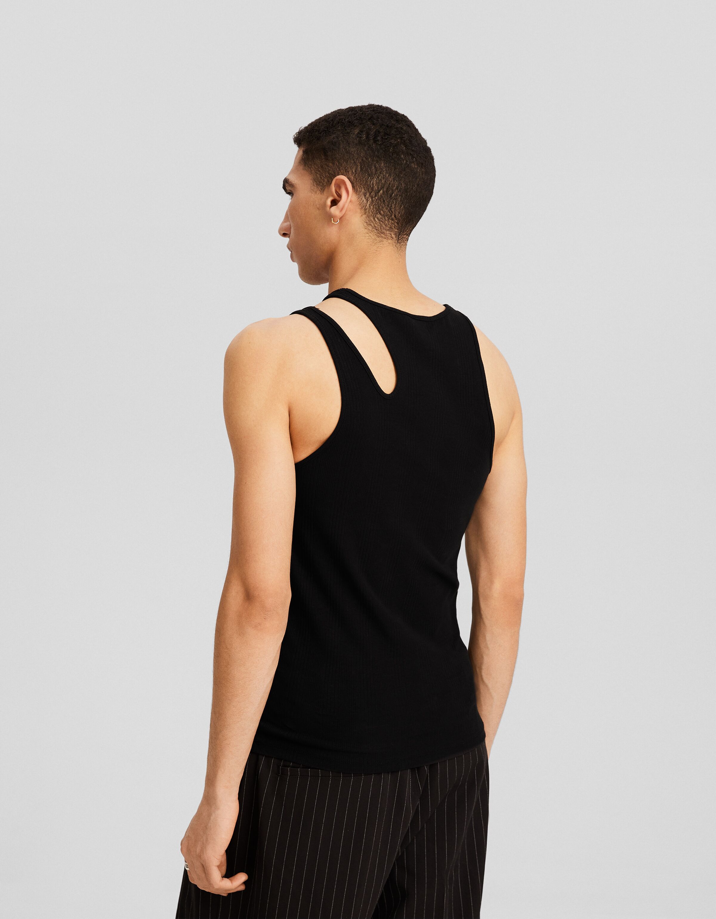 Camiseta tirantes rib