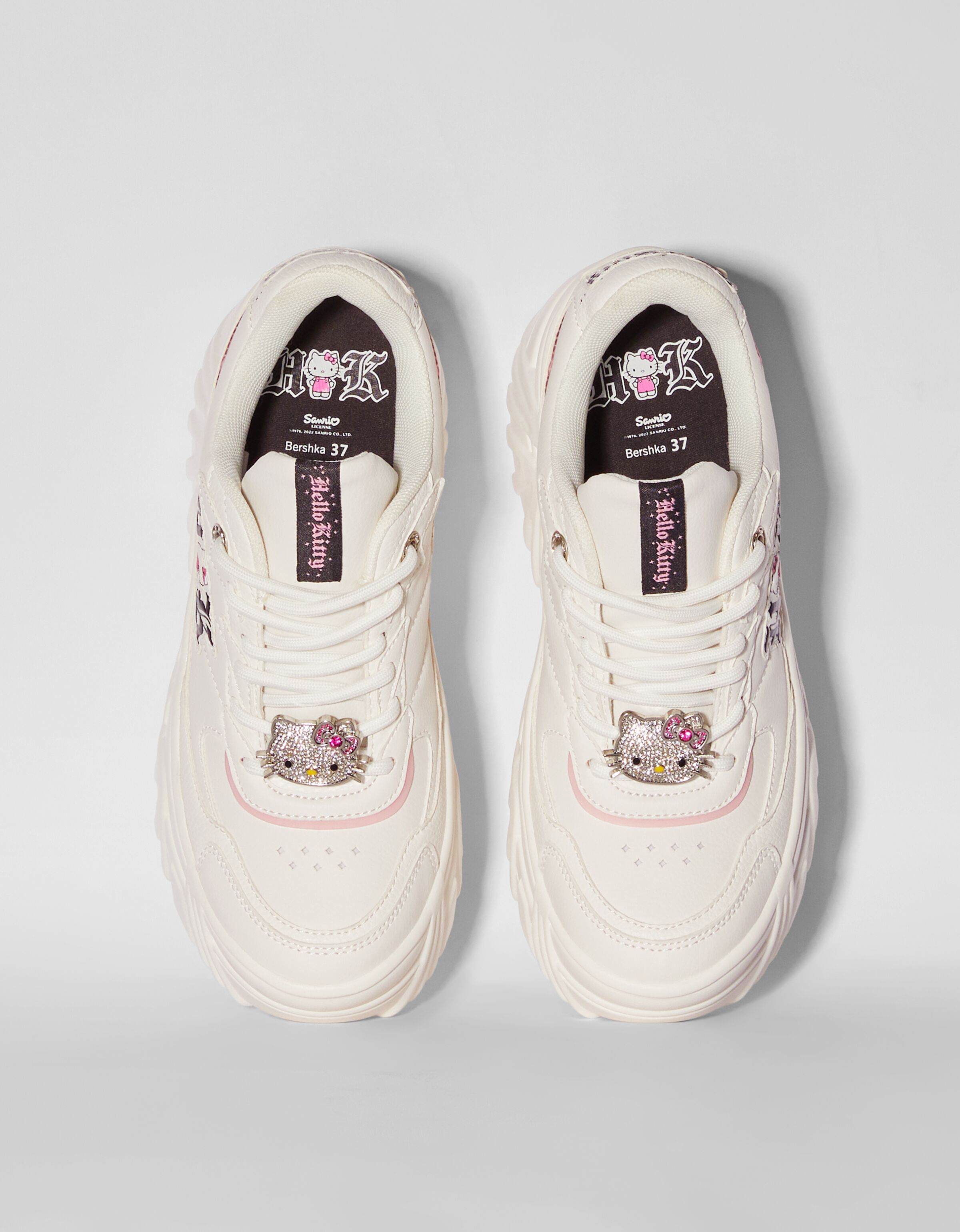 Zapatillas plataforma Hello Kitty joya