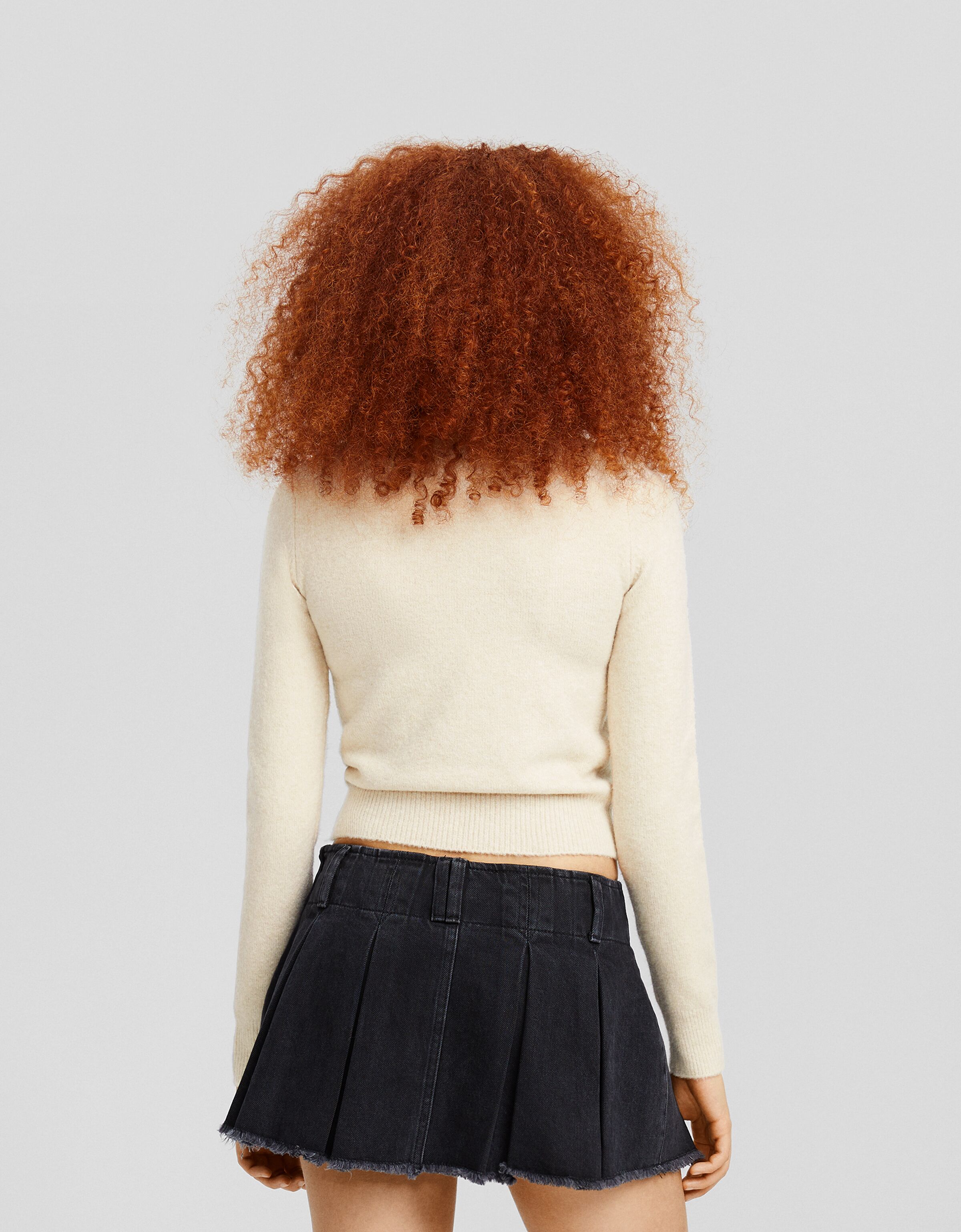 Jersey cuello subido