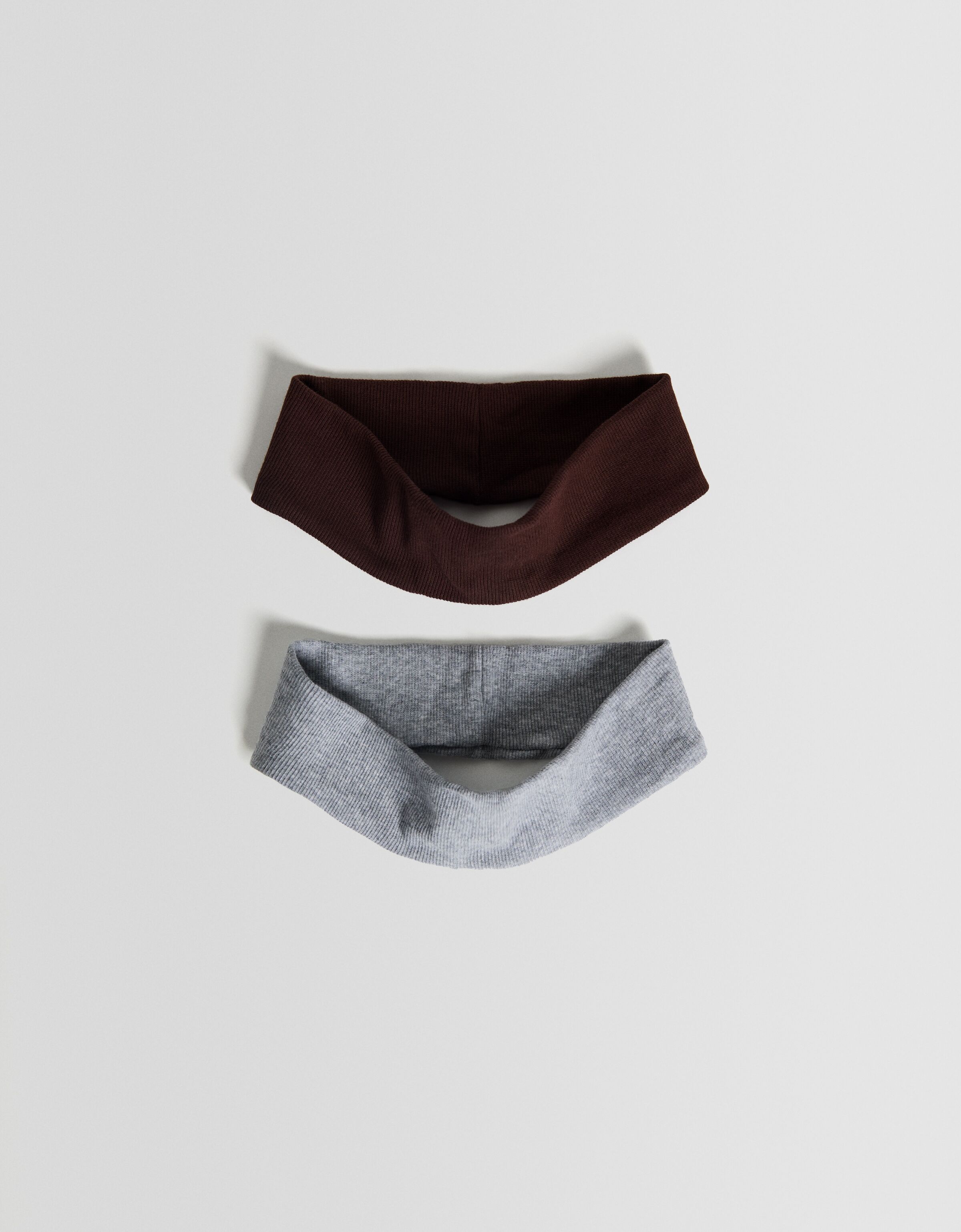 Pack 2 diademas turbante lisas