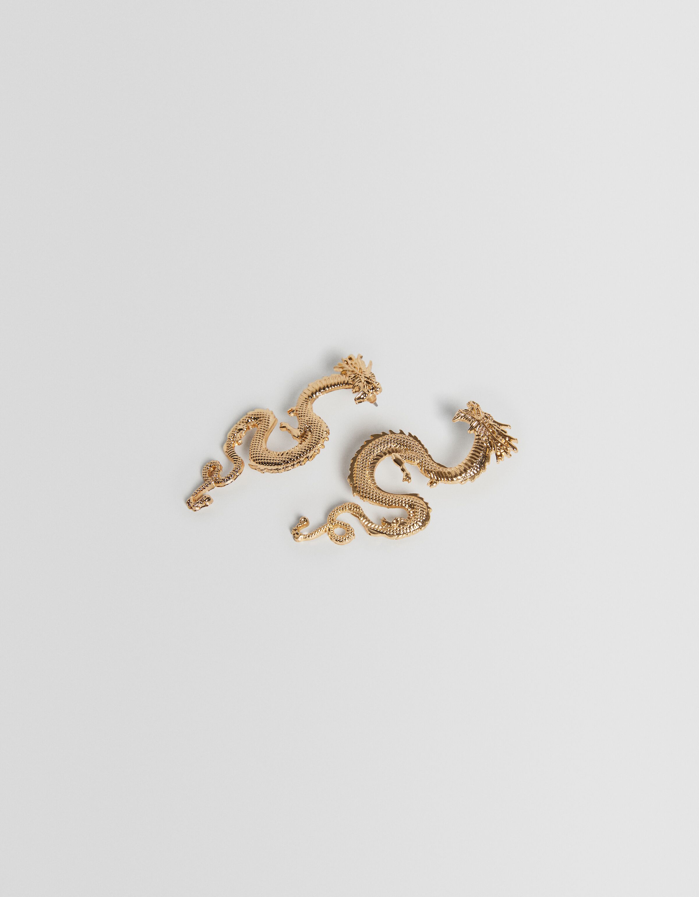 Pendientes dragón