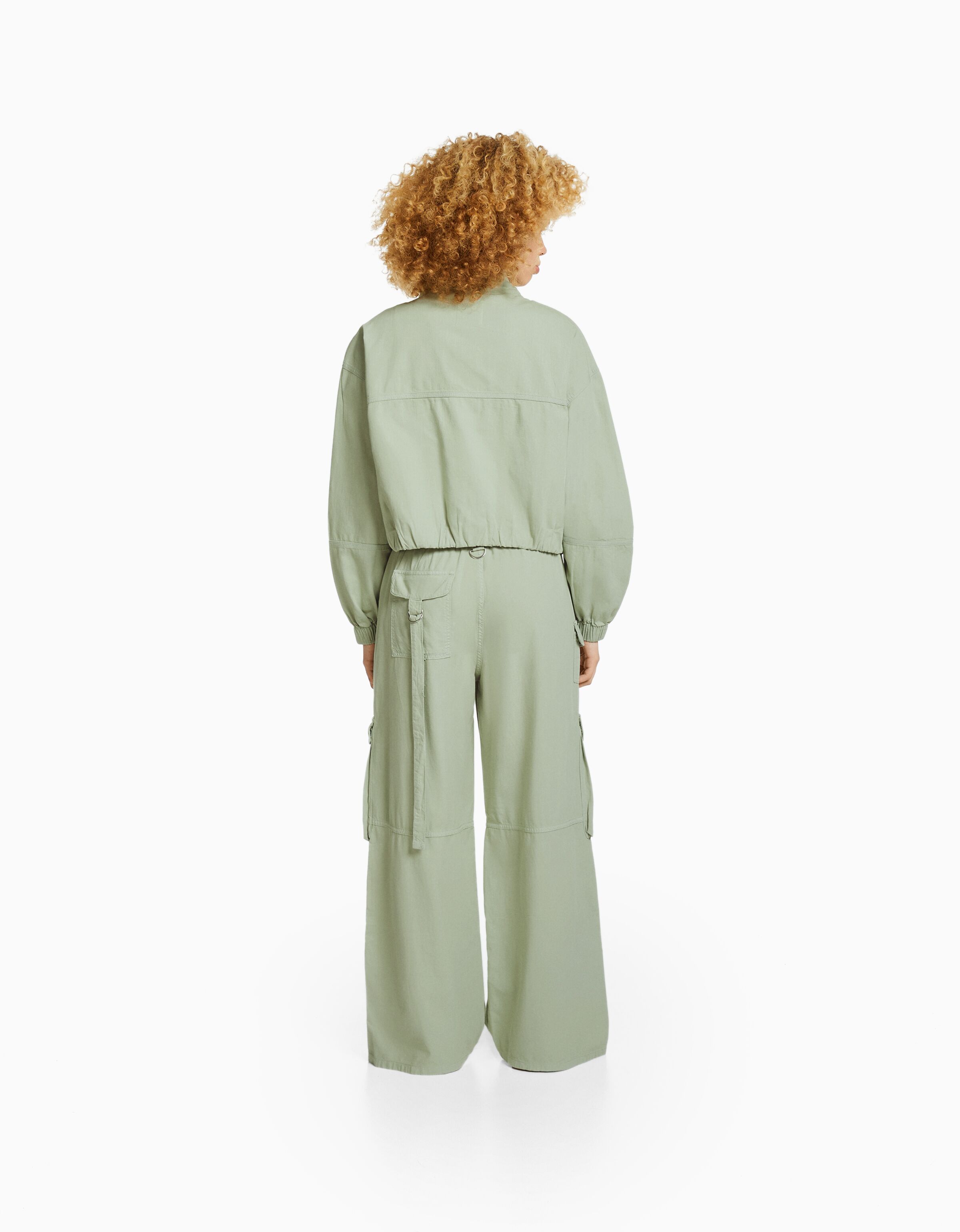 Cazadora bolsillos octopus algodón rústico