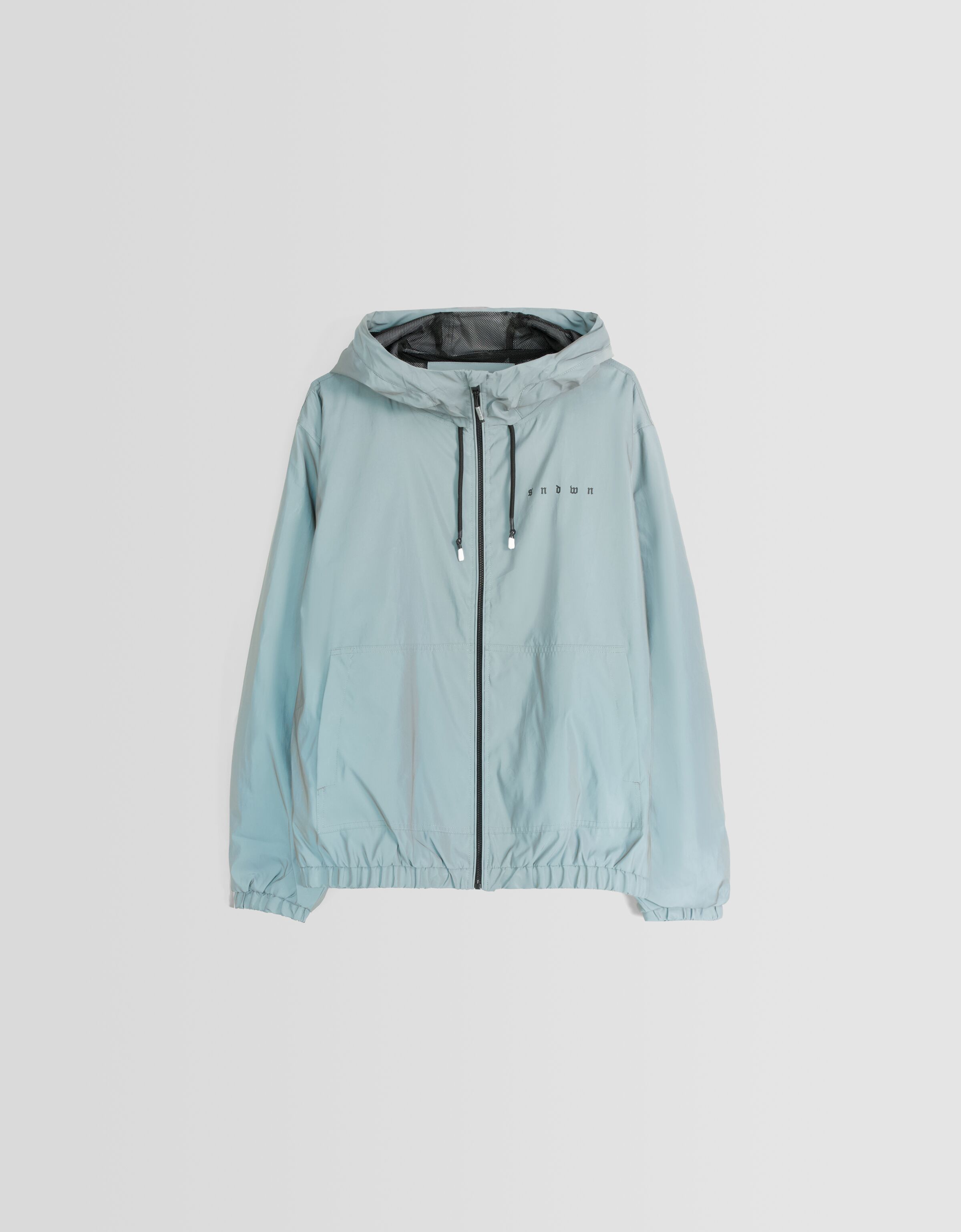 Cazadora reflectante capucha