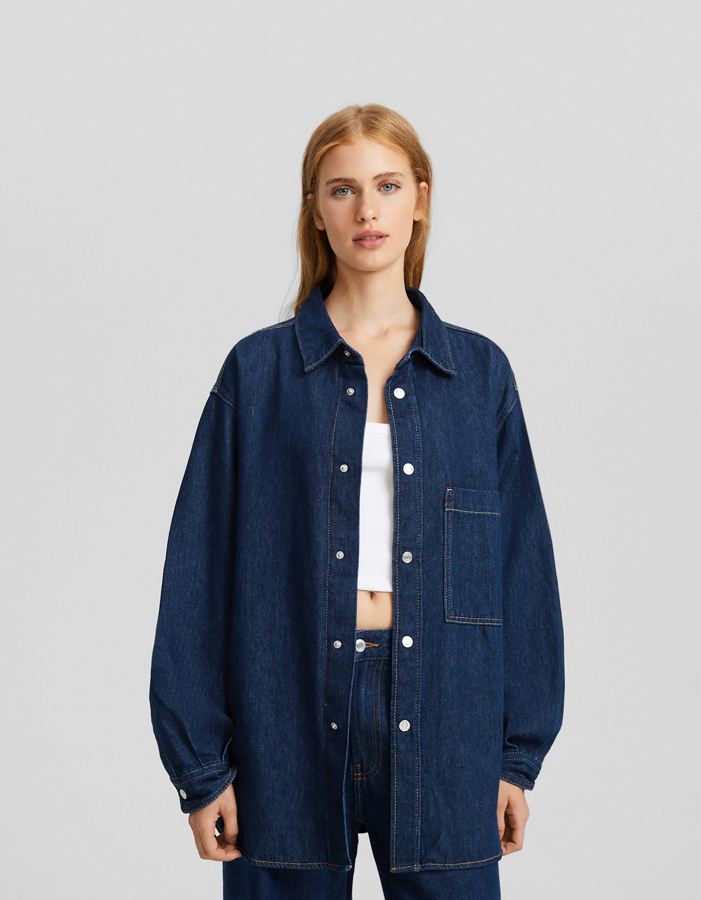 Sobrecamisa denim