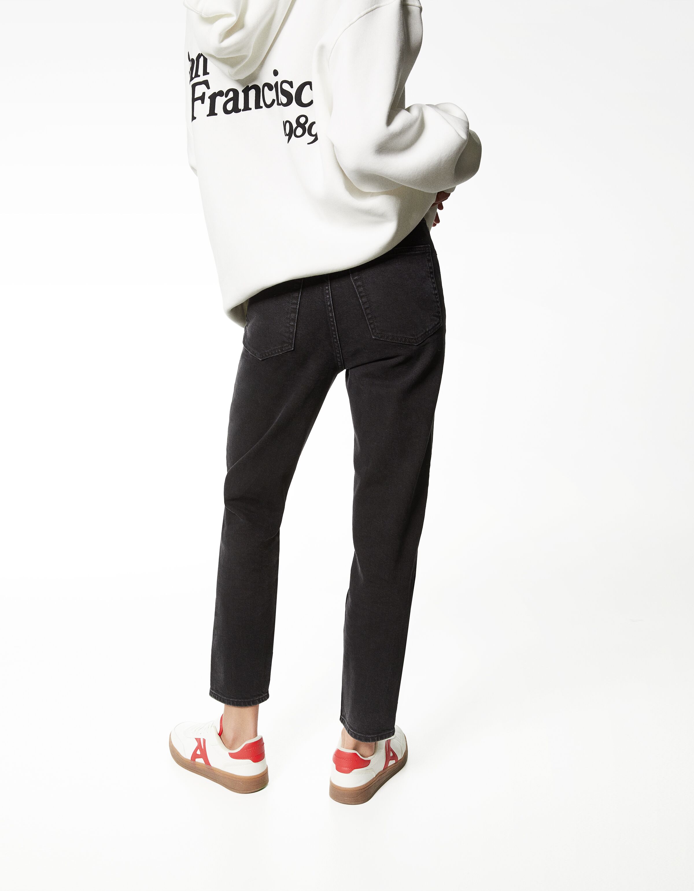 Sudadera capucha print