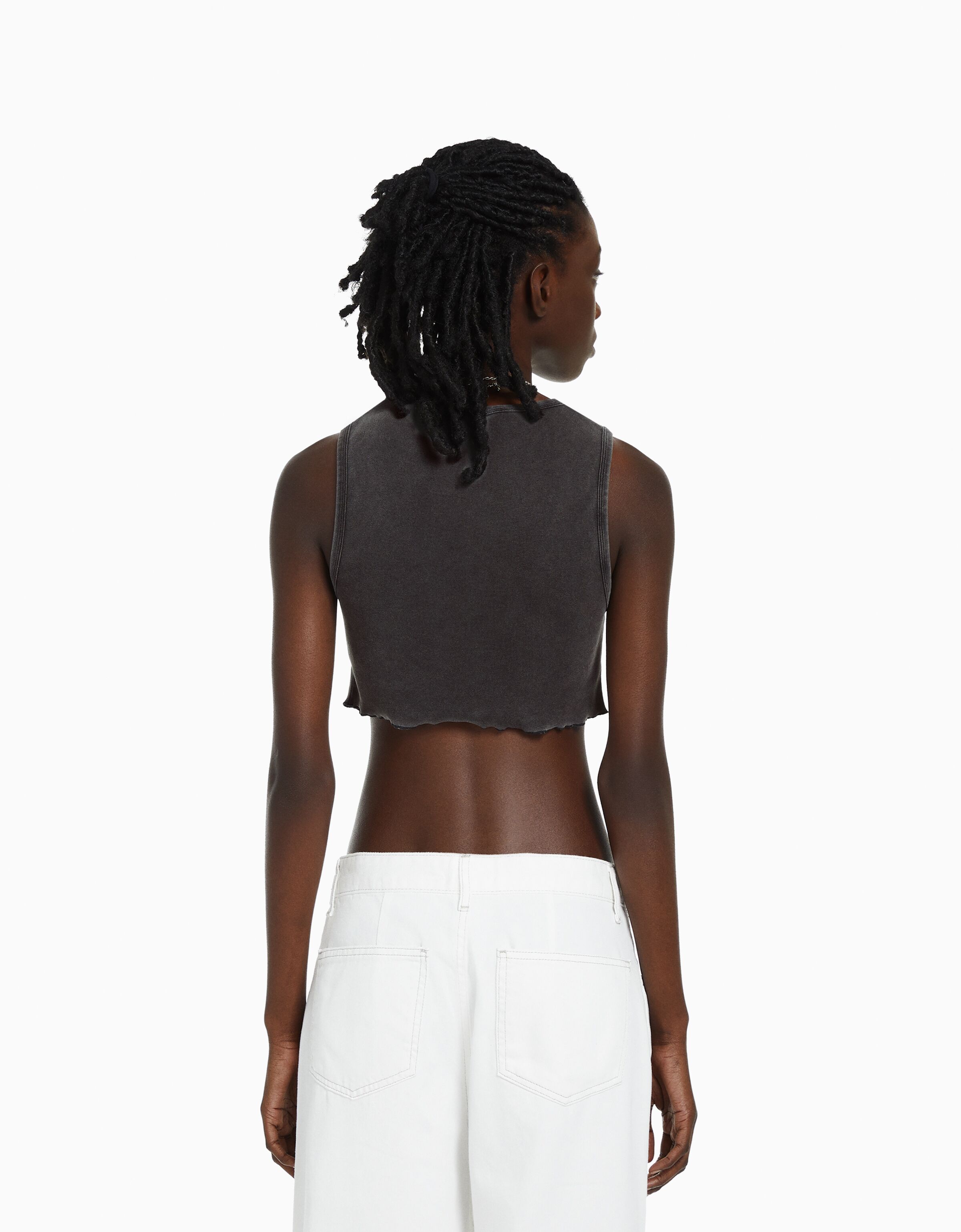 Camiseta Nirvana sin mangas print