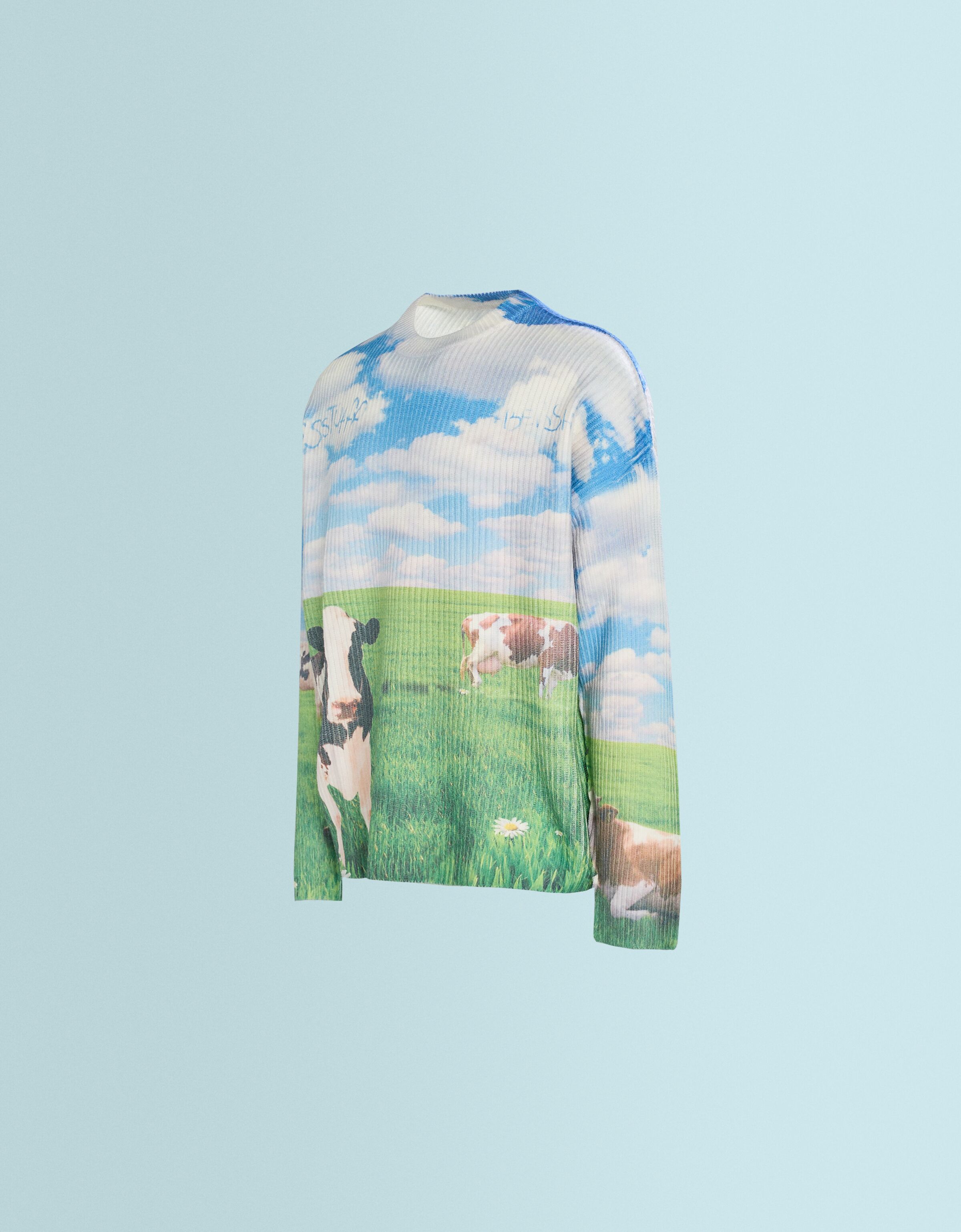 Jersey SSSTUFFF X BERSHKA print paisaje