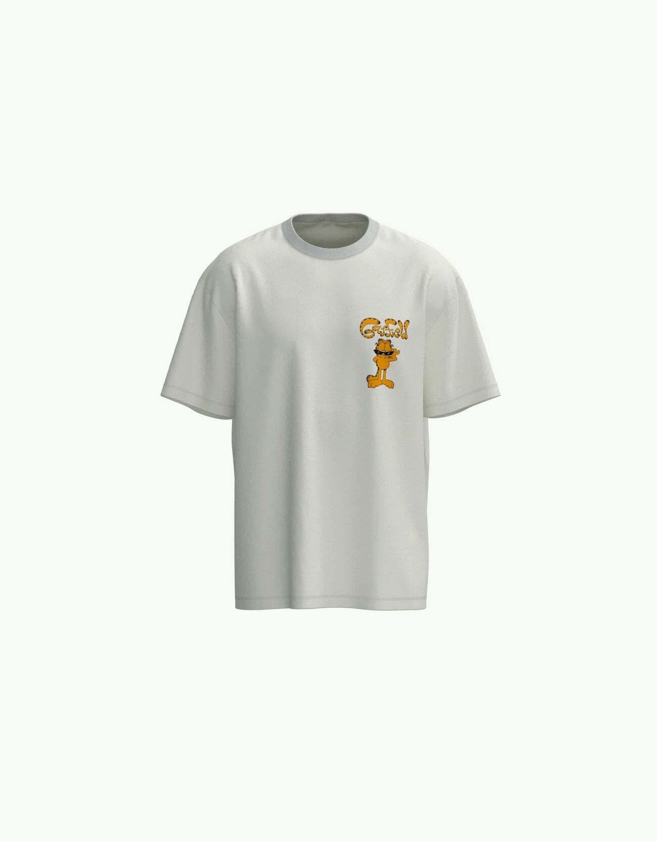 Camiseta Garfield manga corta boxy fit print