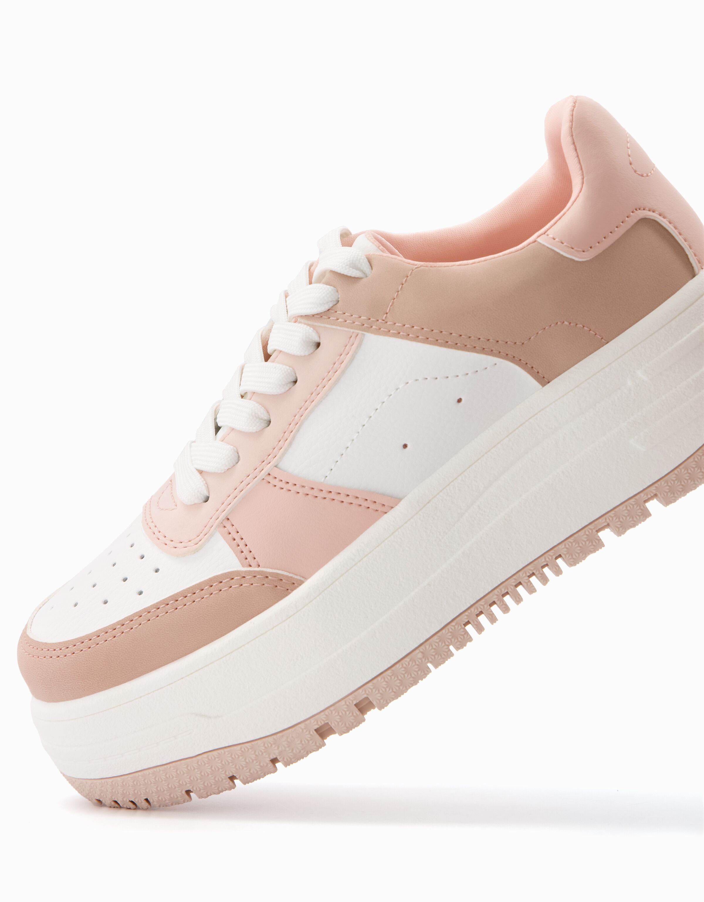 Zapatillas plataforma combinadas