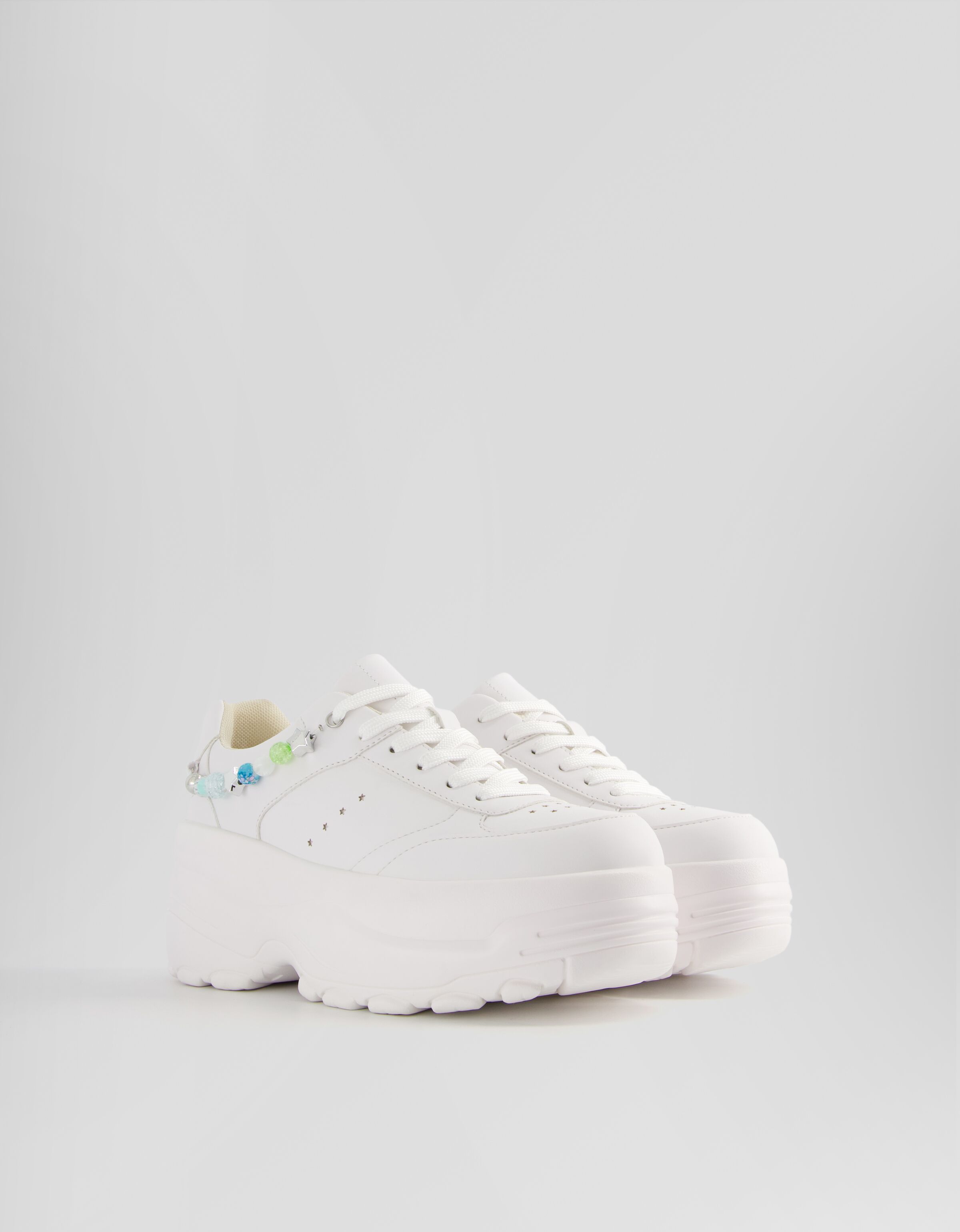 Zapatillas cadena beads suela volumen