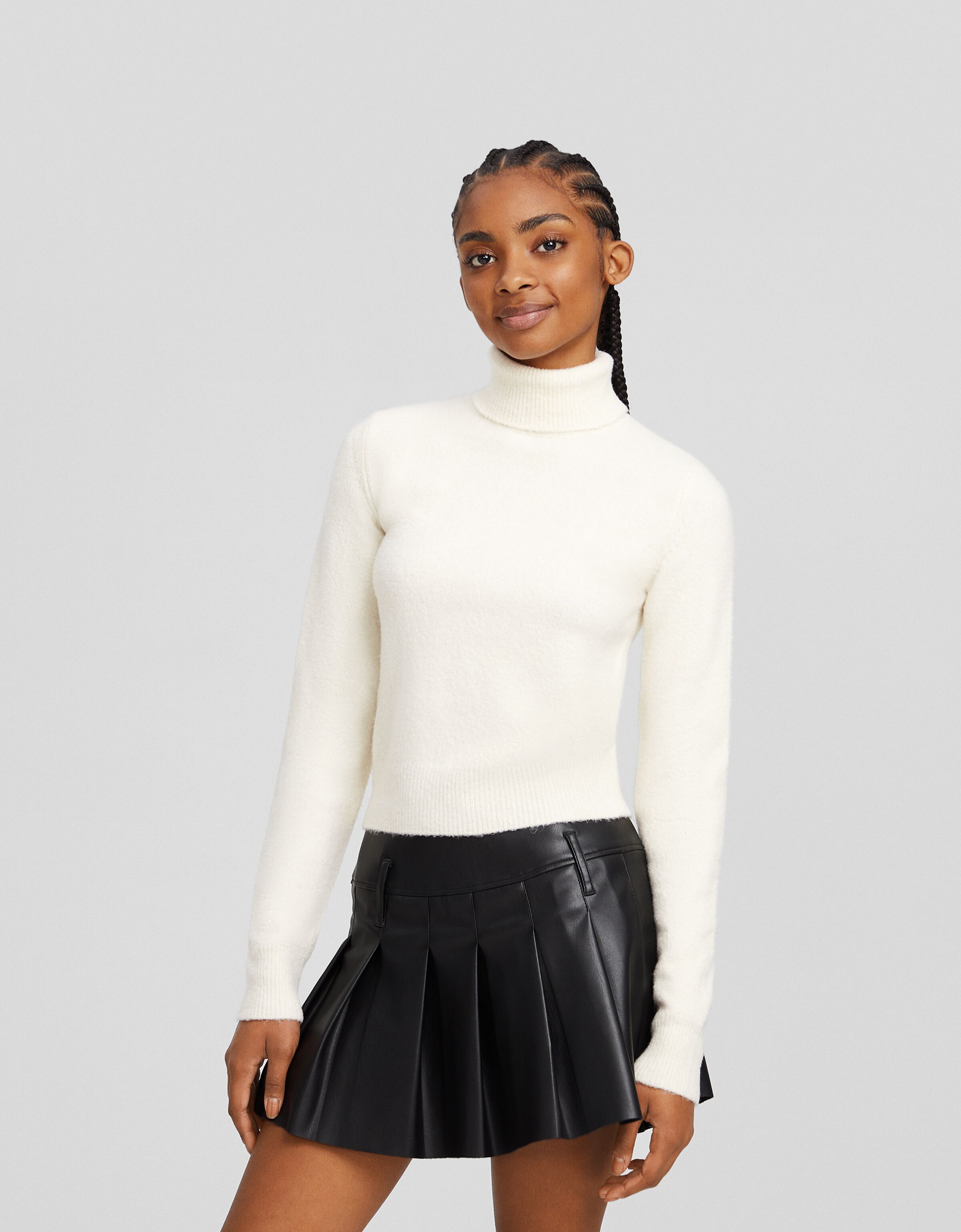 Jersey cuello subido