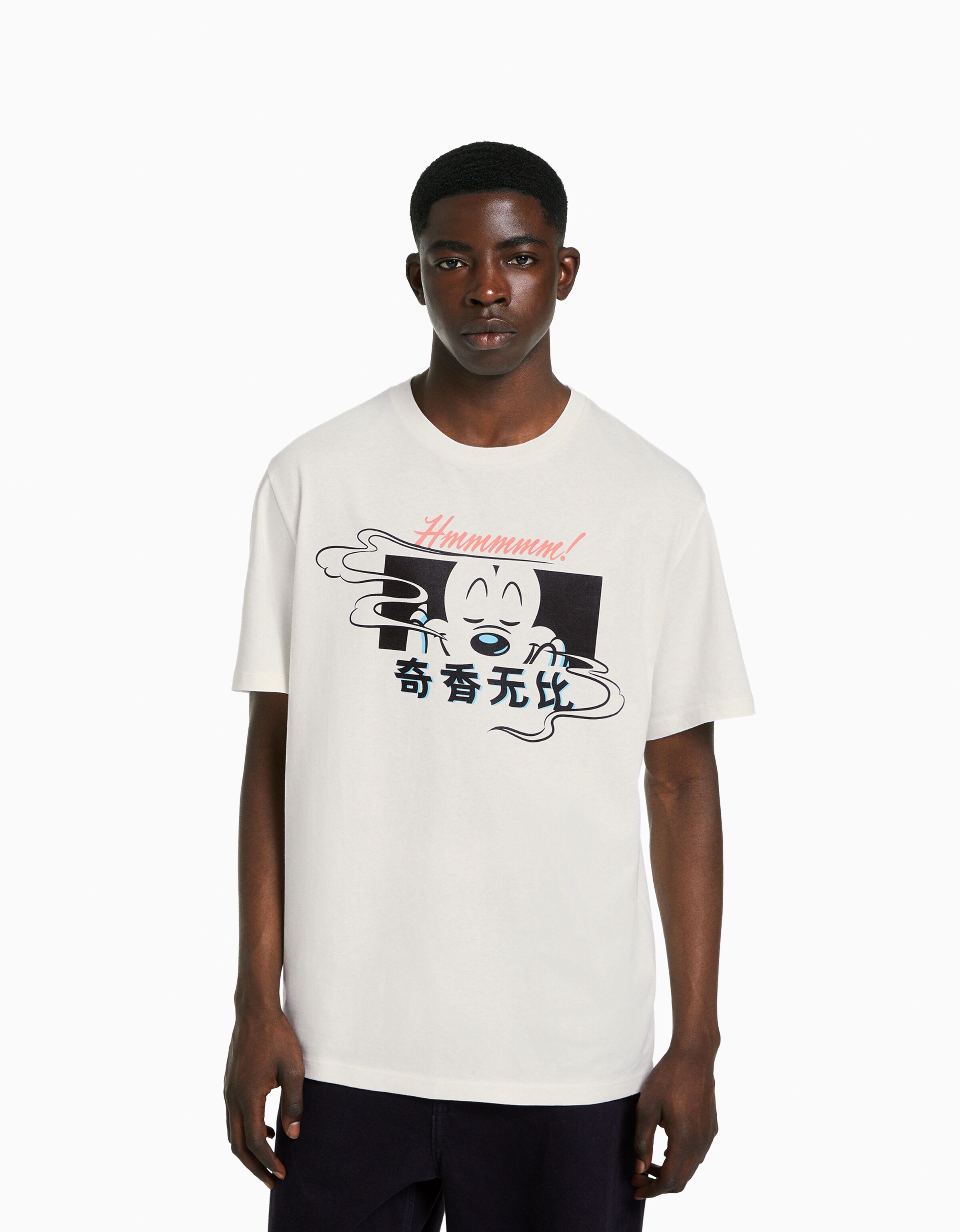 Camiseta Mickey manga corta regular fit print